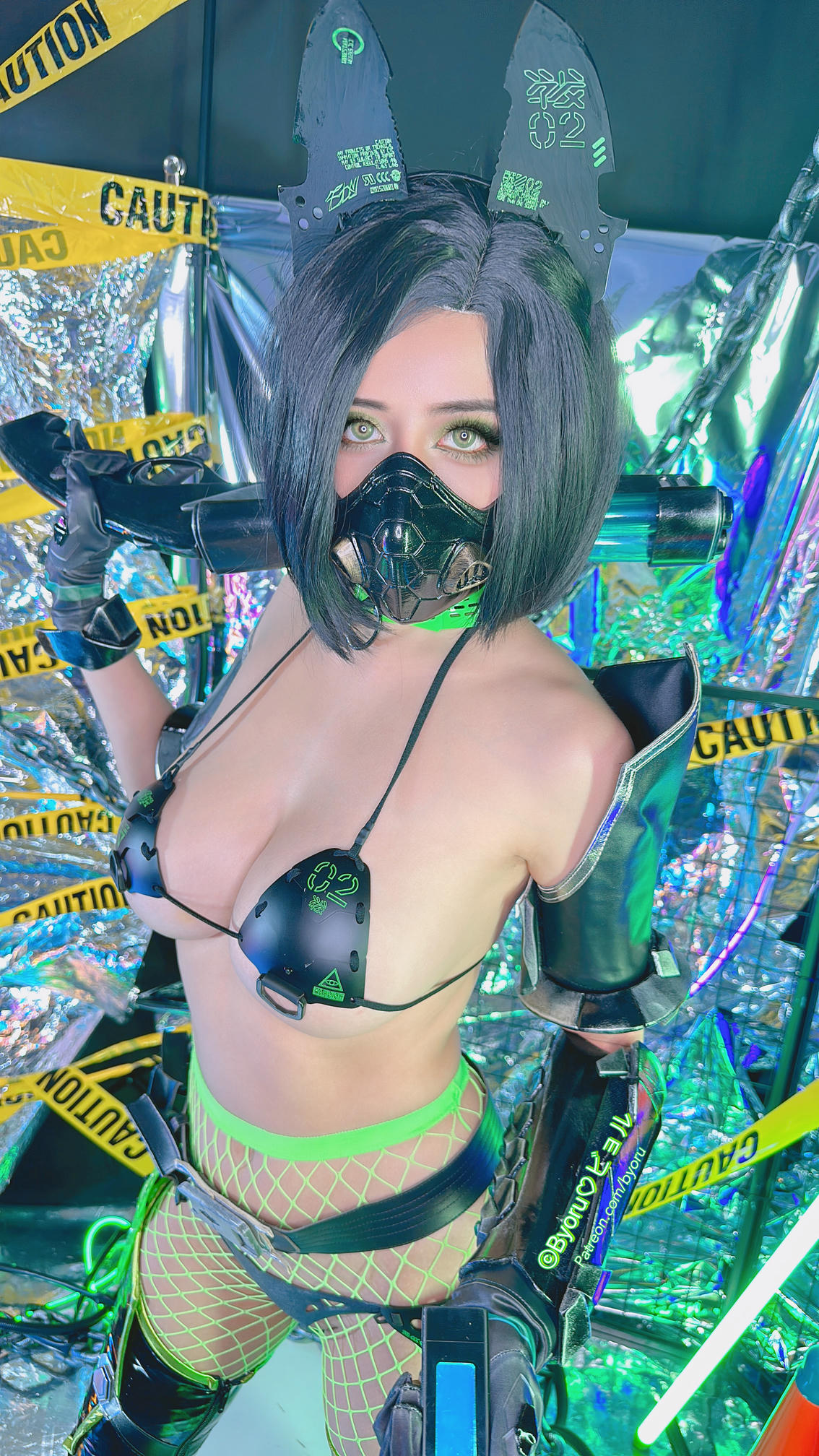 日本coser-Byoru NO.191 Viper Valorant HD [47P+5V／1.48GB]_第2集