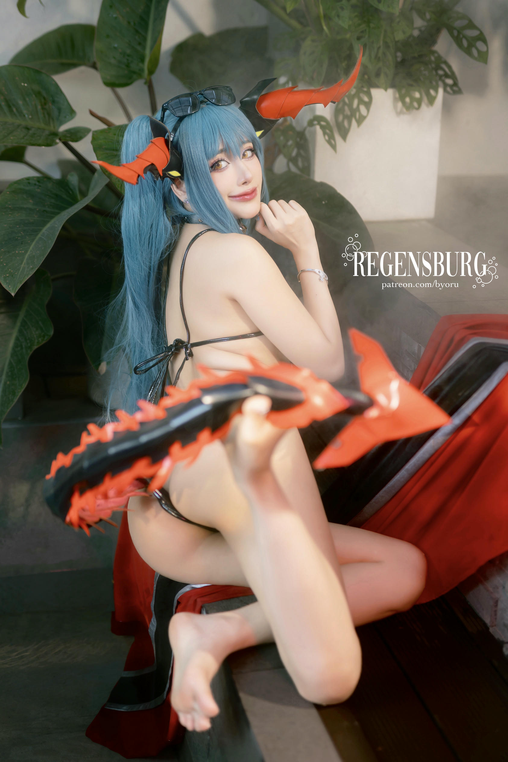 日本coser-Byoru NO.205 KMS Regensburg [51P+10V／1.12GB]_第1集
