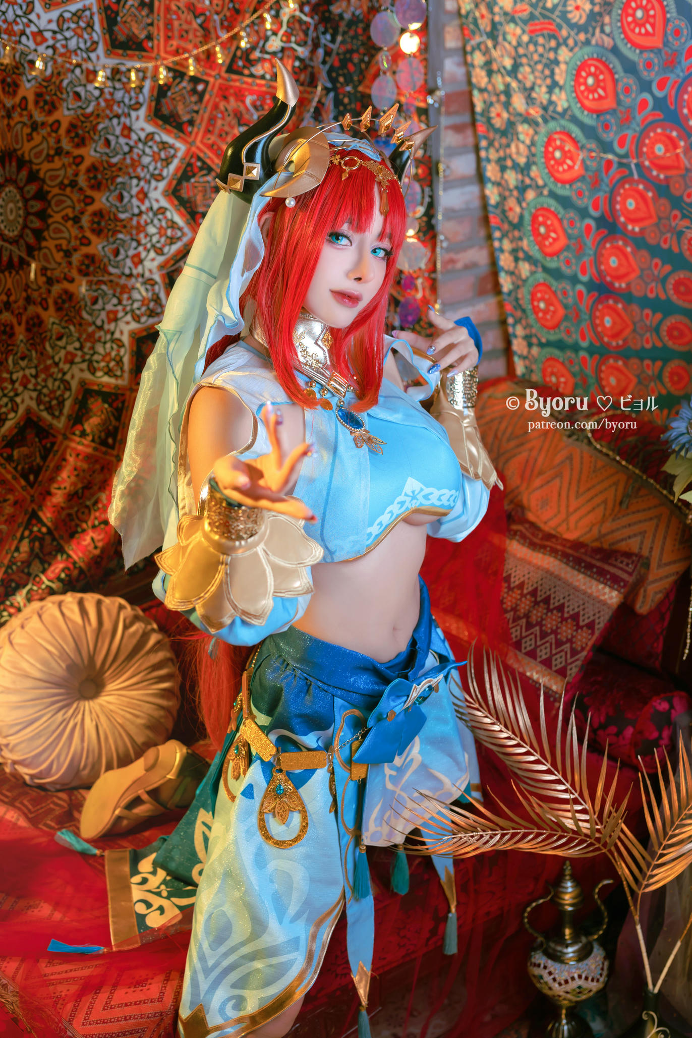 日本coser-Byoru NO.209 Genshin Impact Nilou [61P+11V／1.60GB]_第1集