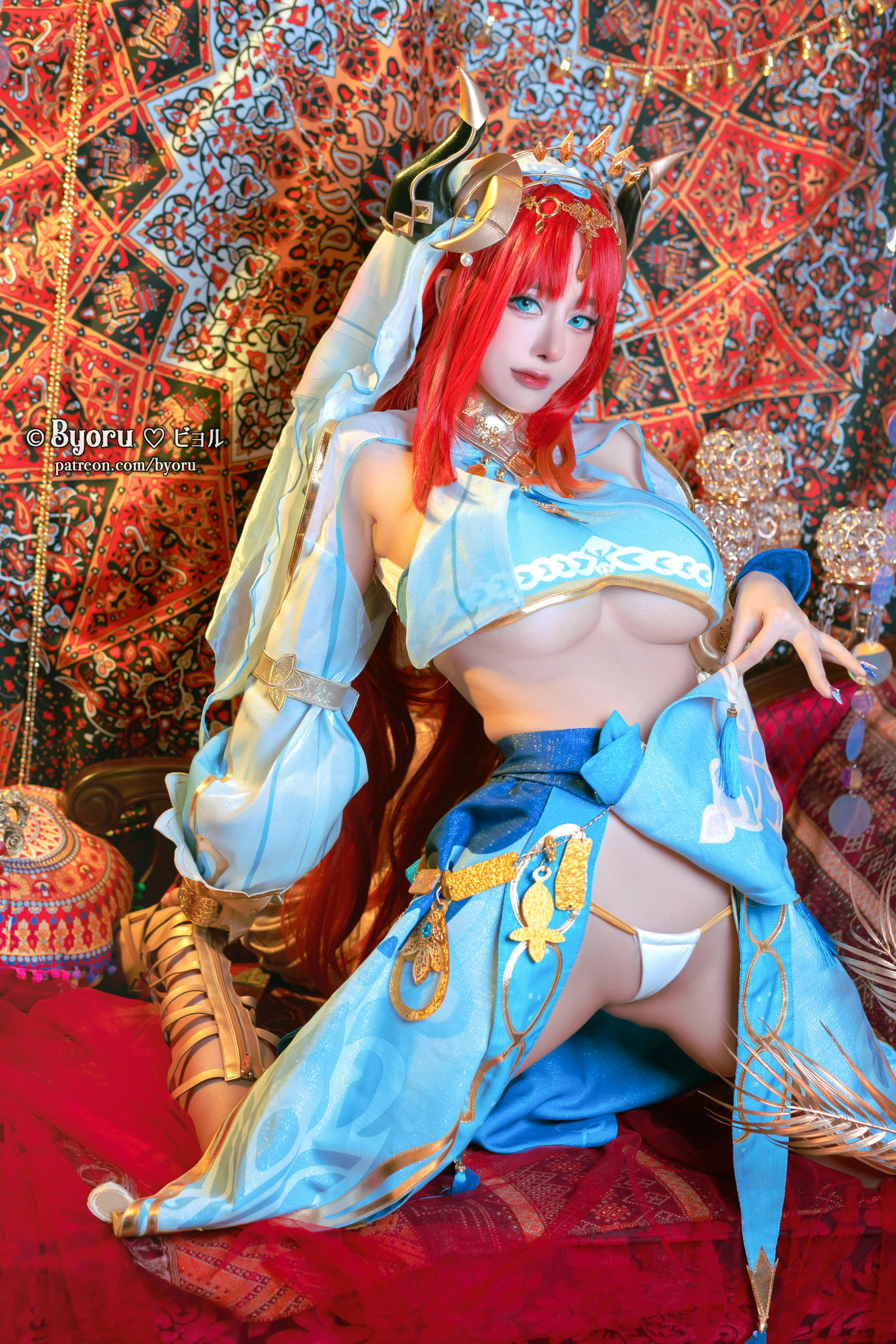 日本coser-Byoru NO.209 Genshin Impact Nilou [61P+11V／1.60GB]_第1集