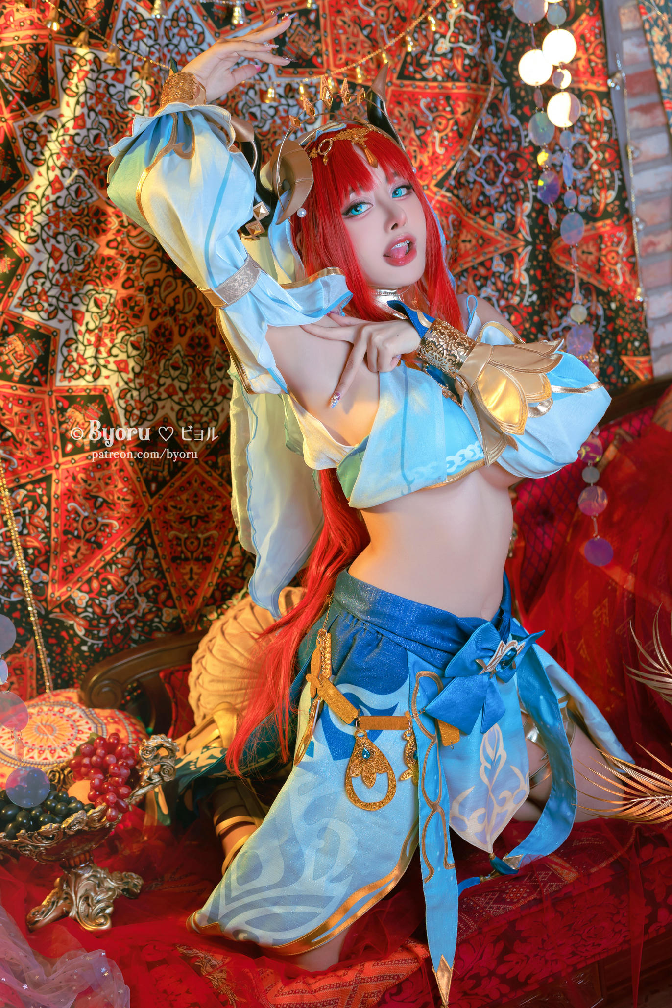 日本coser-Byoru NO.209 Genshin Impact Nilou [61P+11V／1.60GB]_第1集