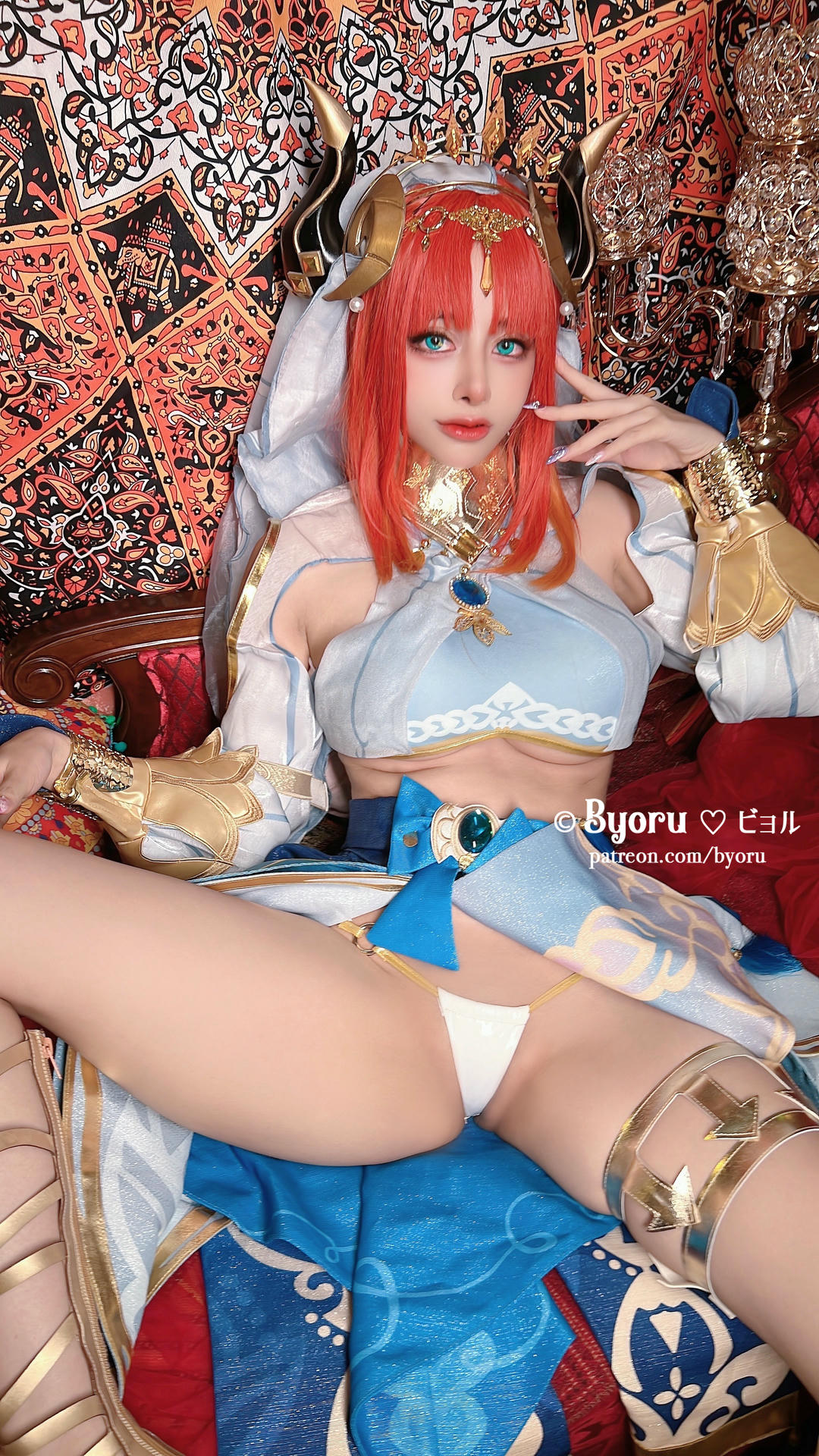 日本coser-Byoru NO.209 Genshin Impact Nilou [61P+11V／1.60GB]_第3集