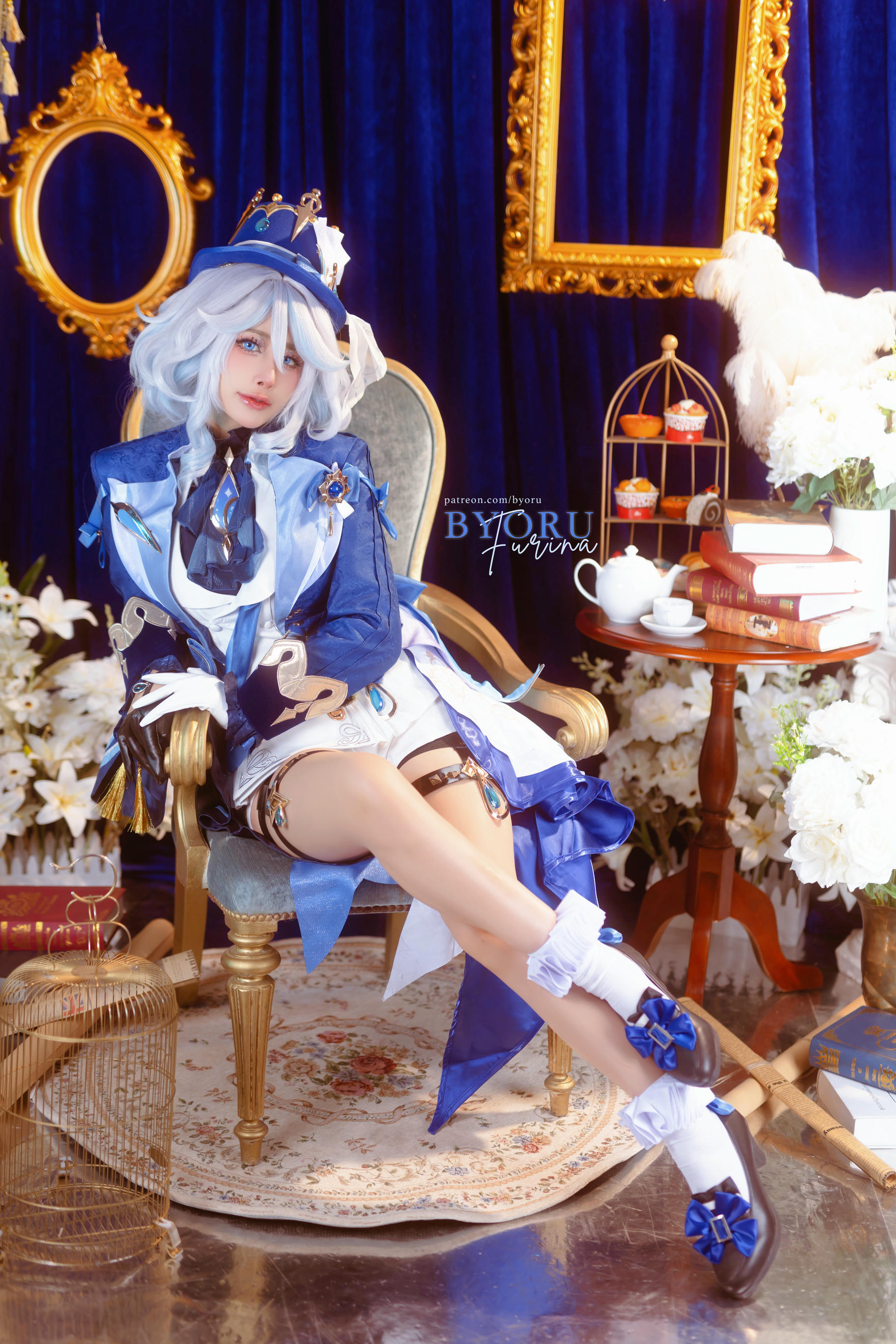 日本coser-Byoru NO.217 Furina & Honkai Star Rail [58P+8V／1.69GB]-Furina HD_第1集