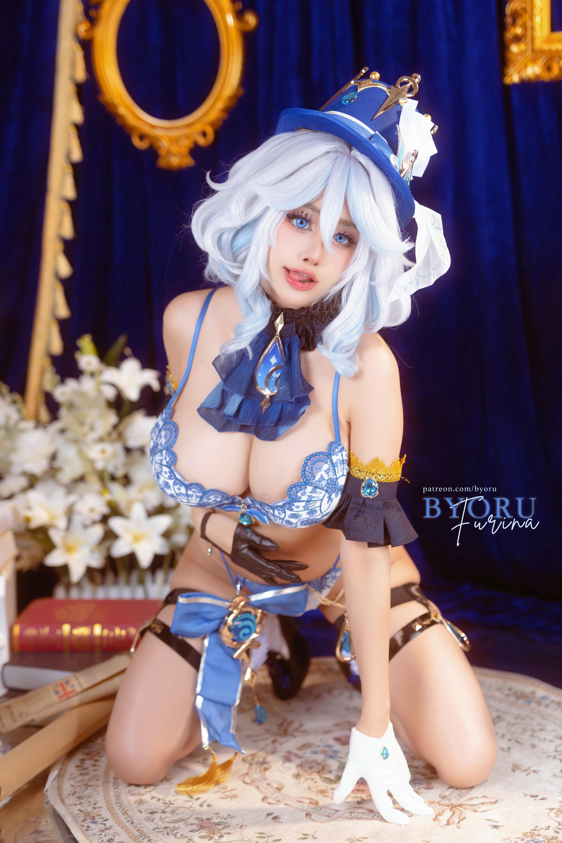 日本coser-Byoru NO.217 Furina & Honkai Star Rail [58P+8V／1.69GB]-Furina HD_第1集