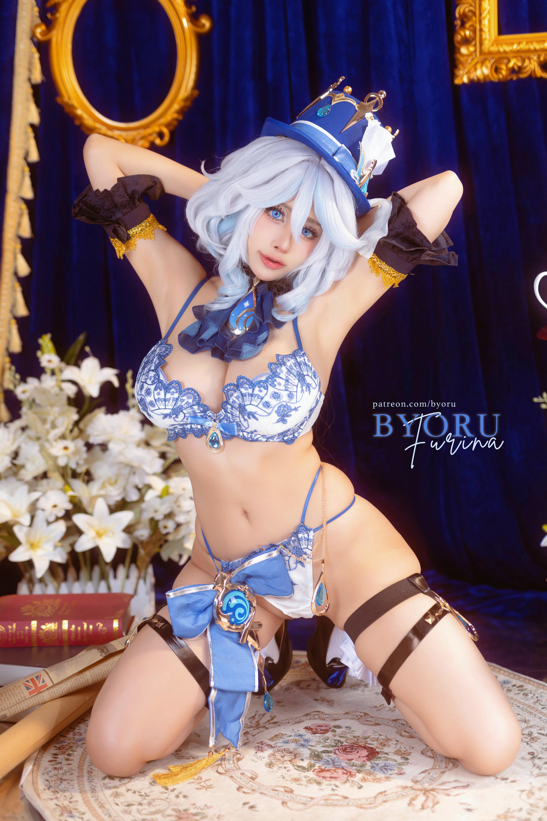日本coser-Byoru NO.217 Furina & Honkai Star Rail [58P+8V／1.69GB]-Furina HD_第1集