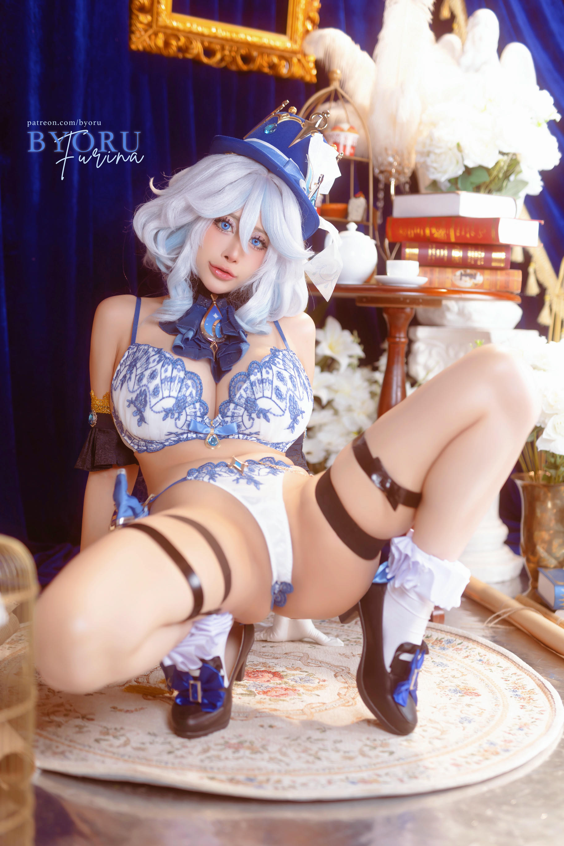 日本coser-Byoru NO.217 Furina & Honkai Star Rail [58P+8V／1.69GB]-Furina HD_第1集