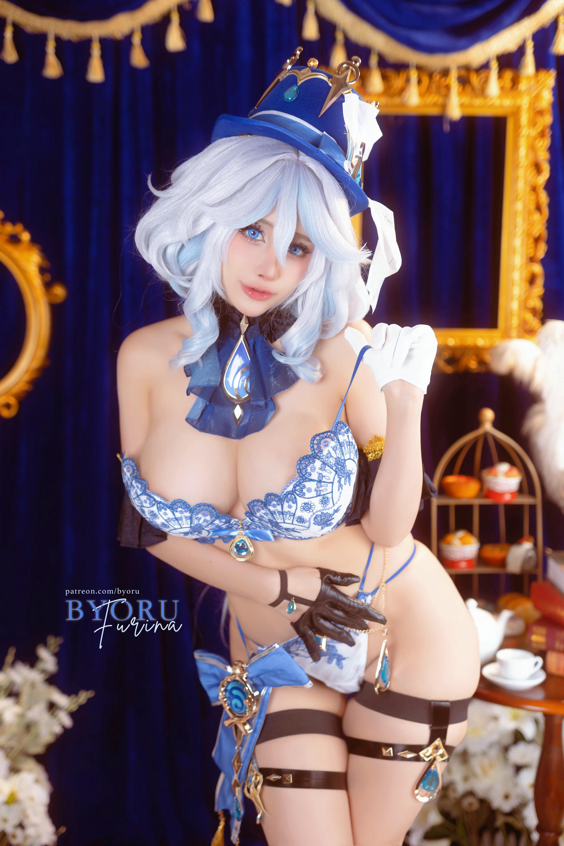 日本coser-Byoru NO.217 Furina & Honkai Star Rail [58P+8V／1.69GB]-Furina HD_第1集