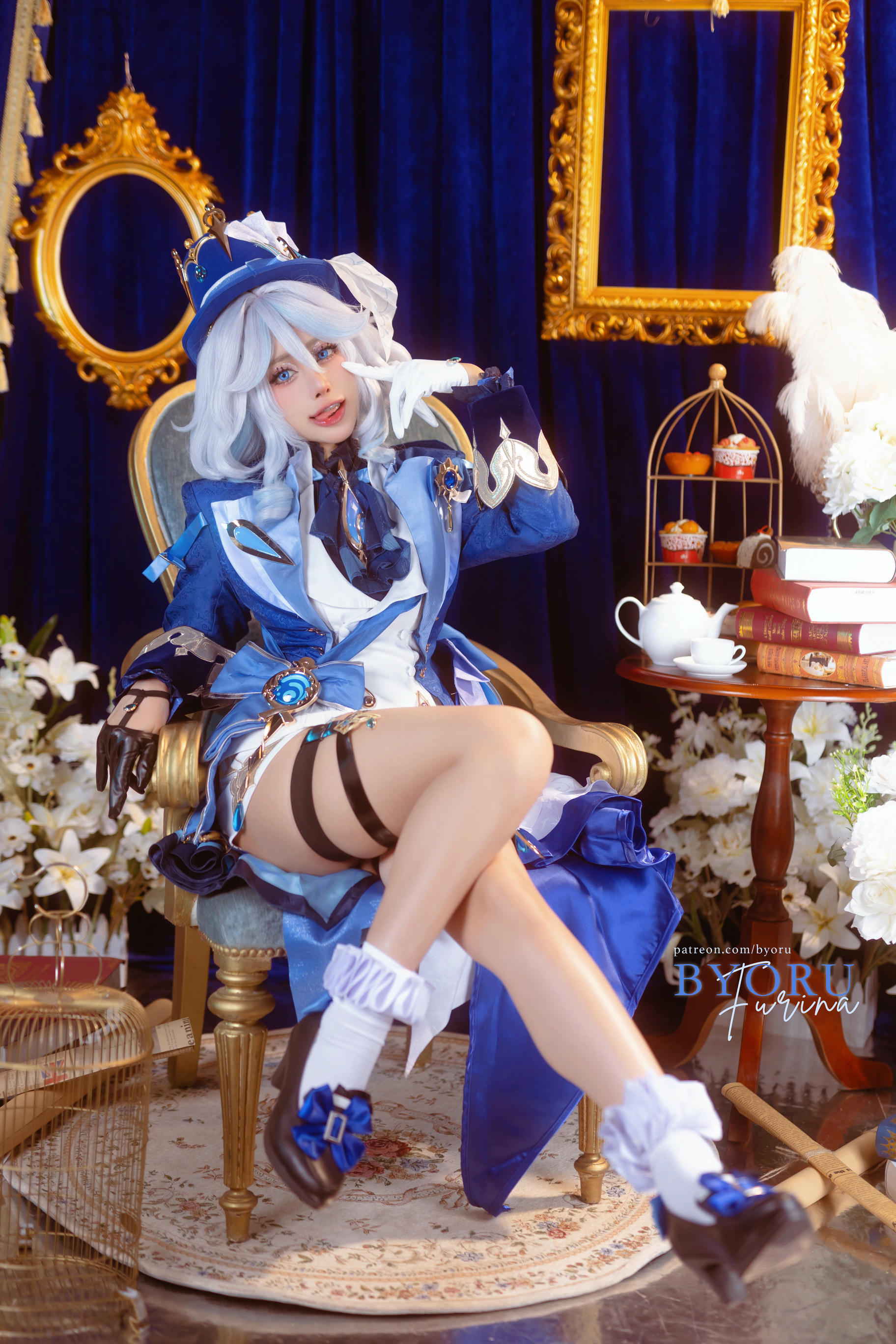 日本coser-Byoru NO.217 Furina & Honkai Star Rail [58P+8V／1.69GB]-Furina HD_第1集