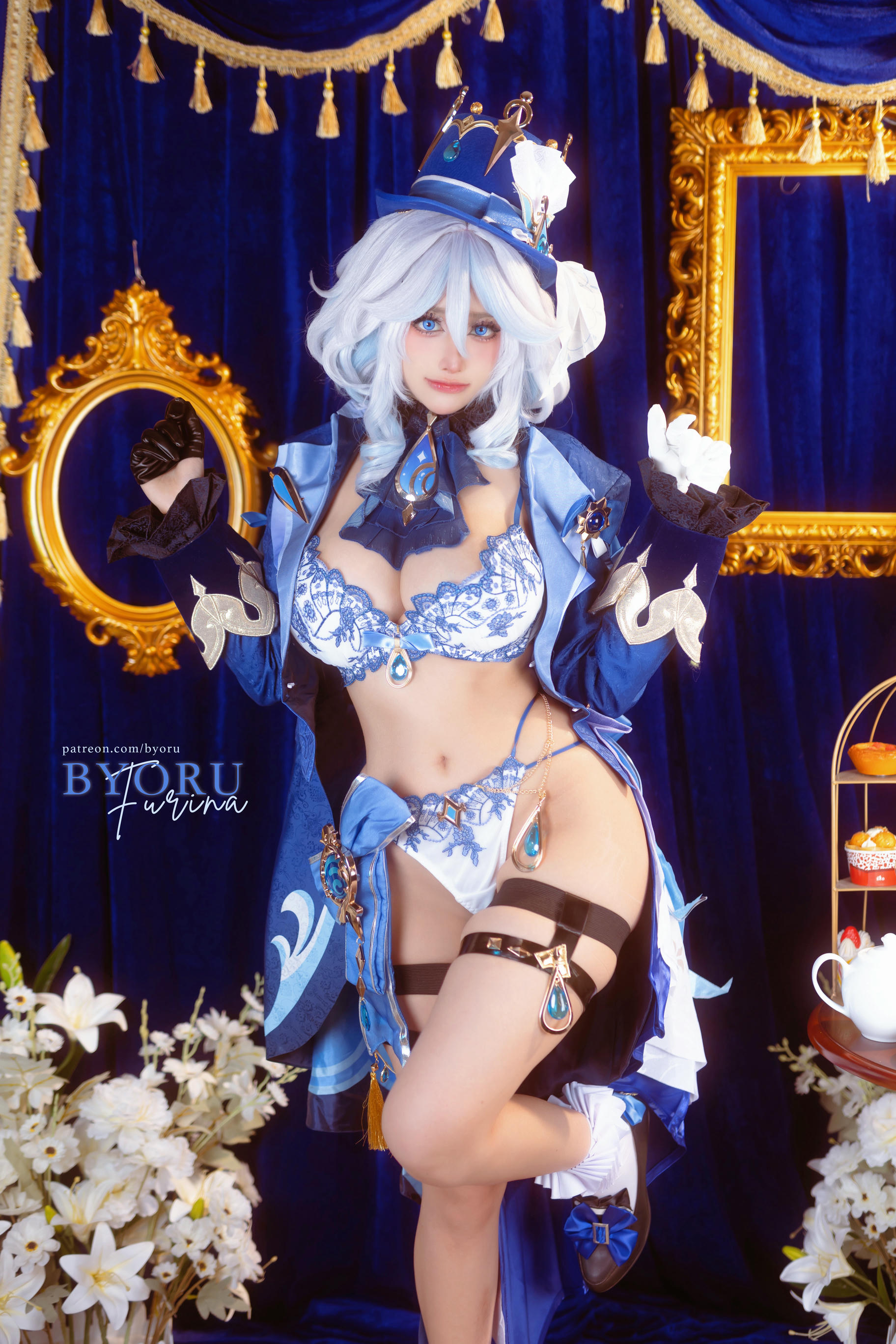 日本coser-Byoru NO.217 Furina & Honkai Star Rail [58P+8V／1.69GB]-Furina HD_第1集