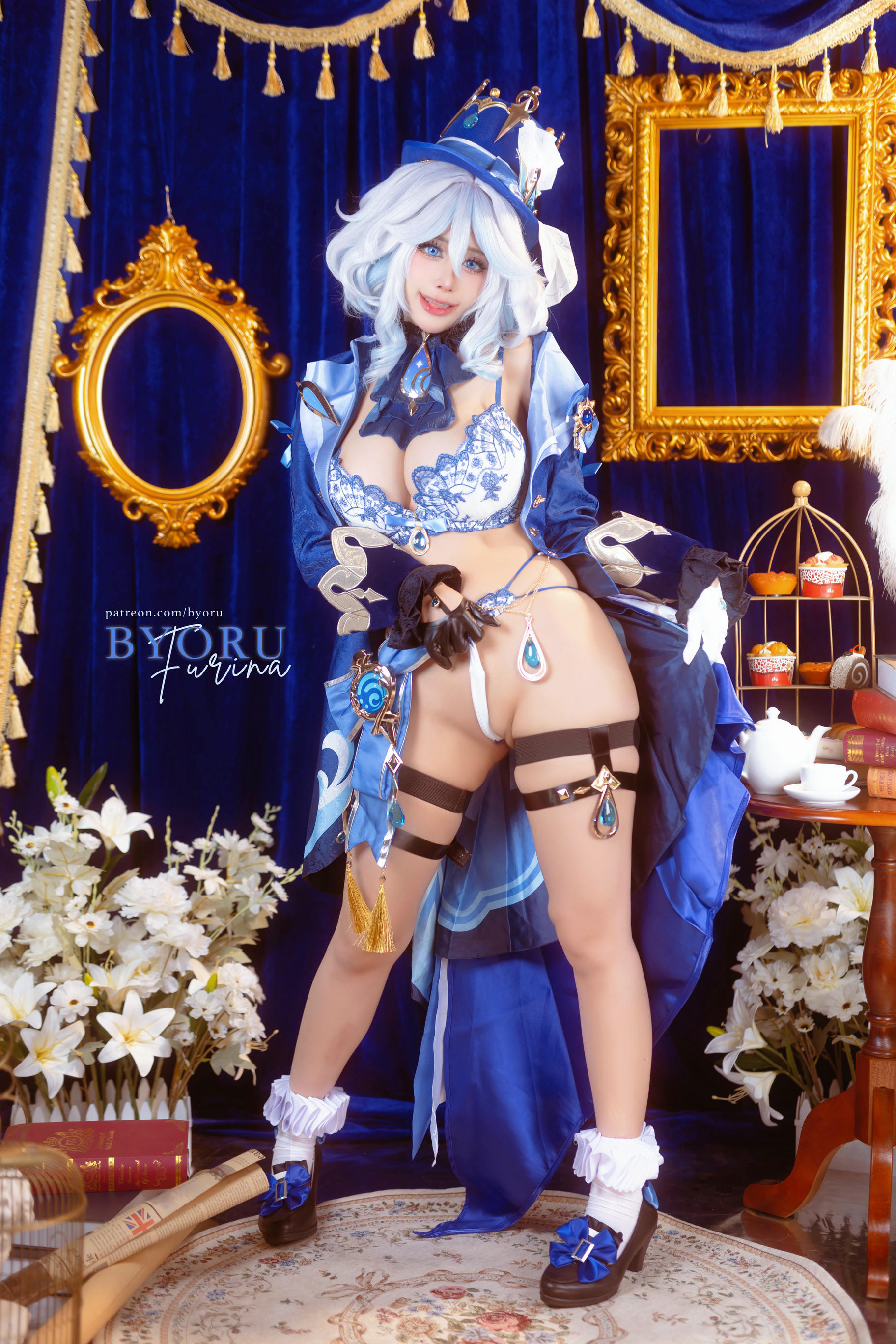 日本coser-Byoru NO.217 Furina & Honkai Star Rail [58P+8V／1.69GB]-Furina HD_第1集