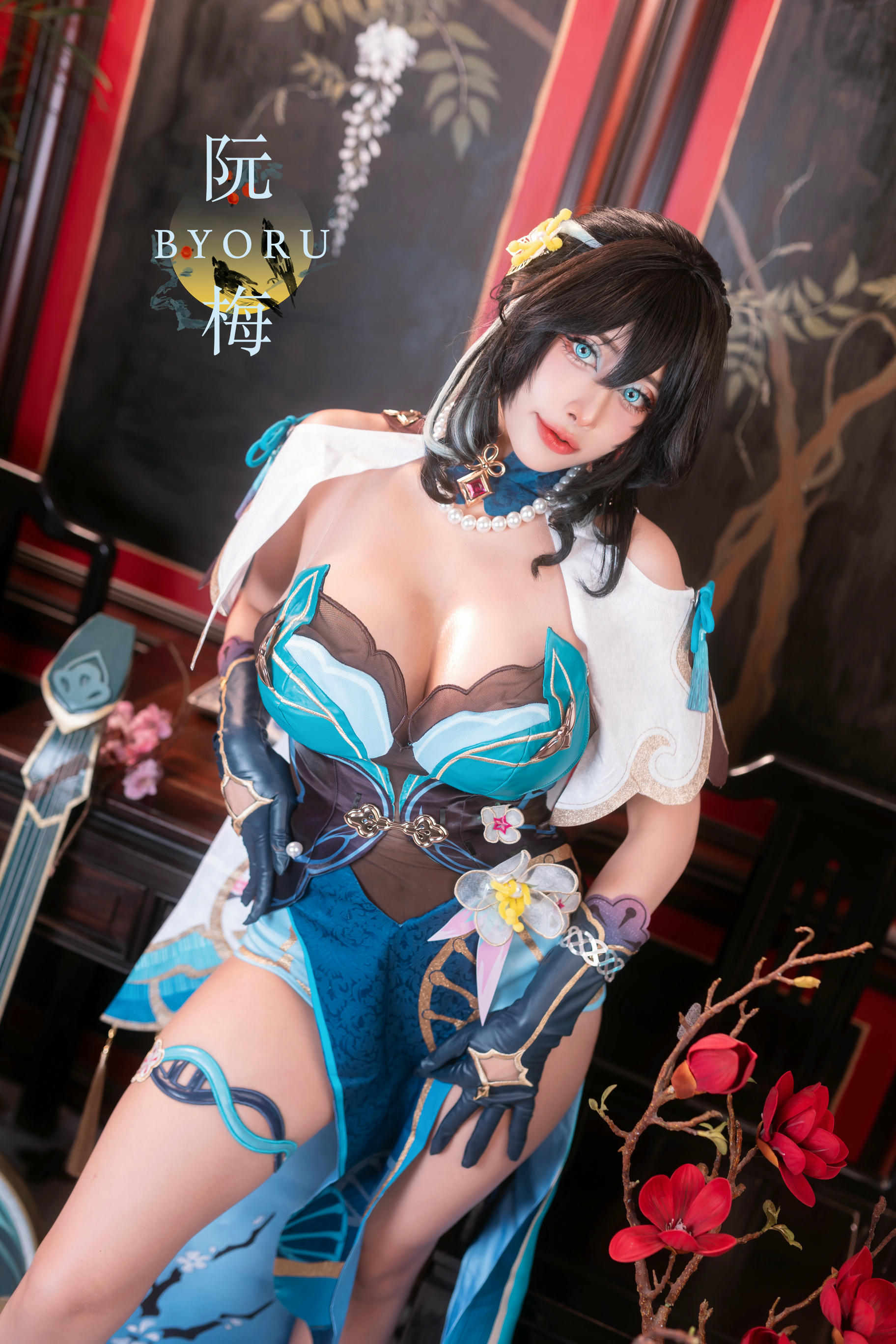 日本coser-Byoru NO.218 Ruan Mei & Honkai Star Rail [57P+13V／2.03GB]-Ruan Mei HD_第1集