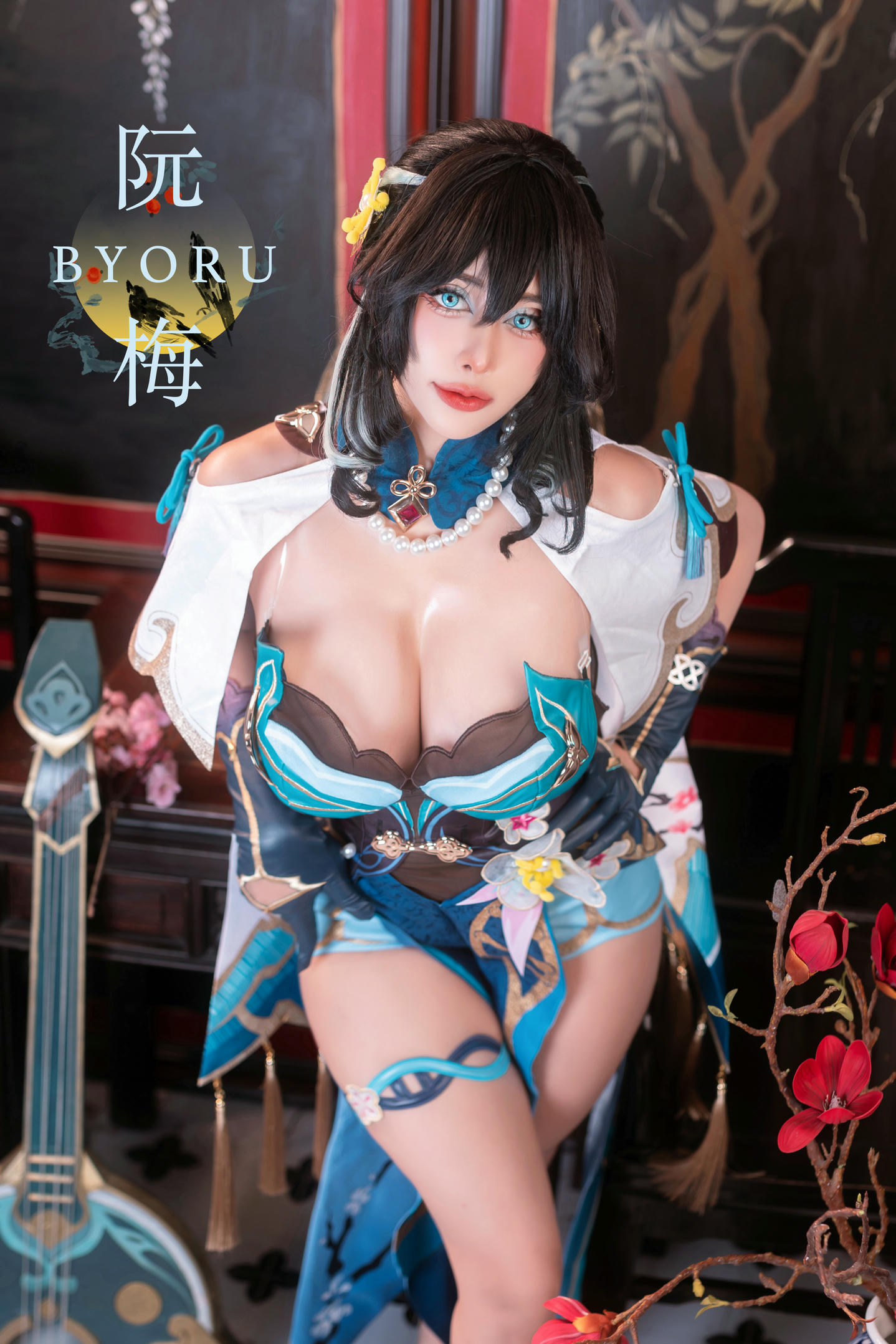 日本coser-Byoru NO.218 Ruan Mei & Honkai Star Rail [57P+13V／2.03GB]-Ruan Mei HD_第1集