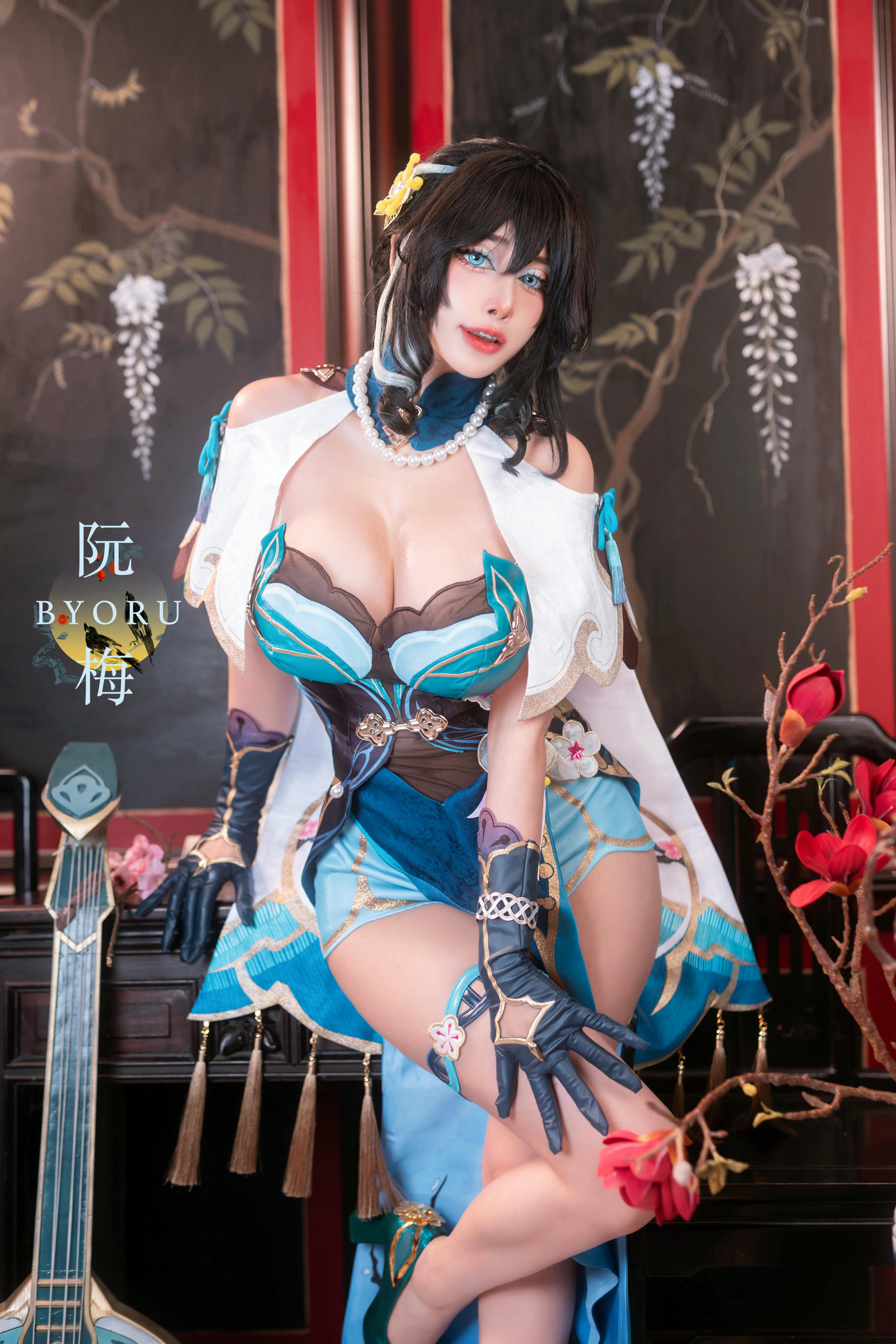 日本coser-Byoru NO.218 Ruan Mei & Honkai Star Rail [57P+13V／2.03GB]-Ruan Mei HD_第1集