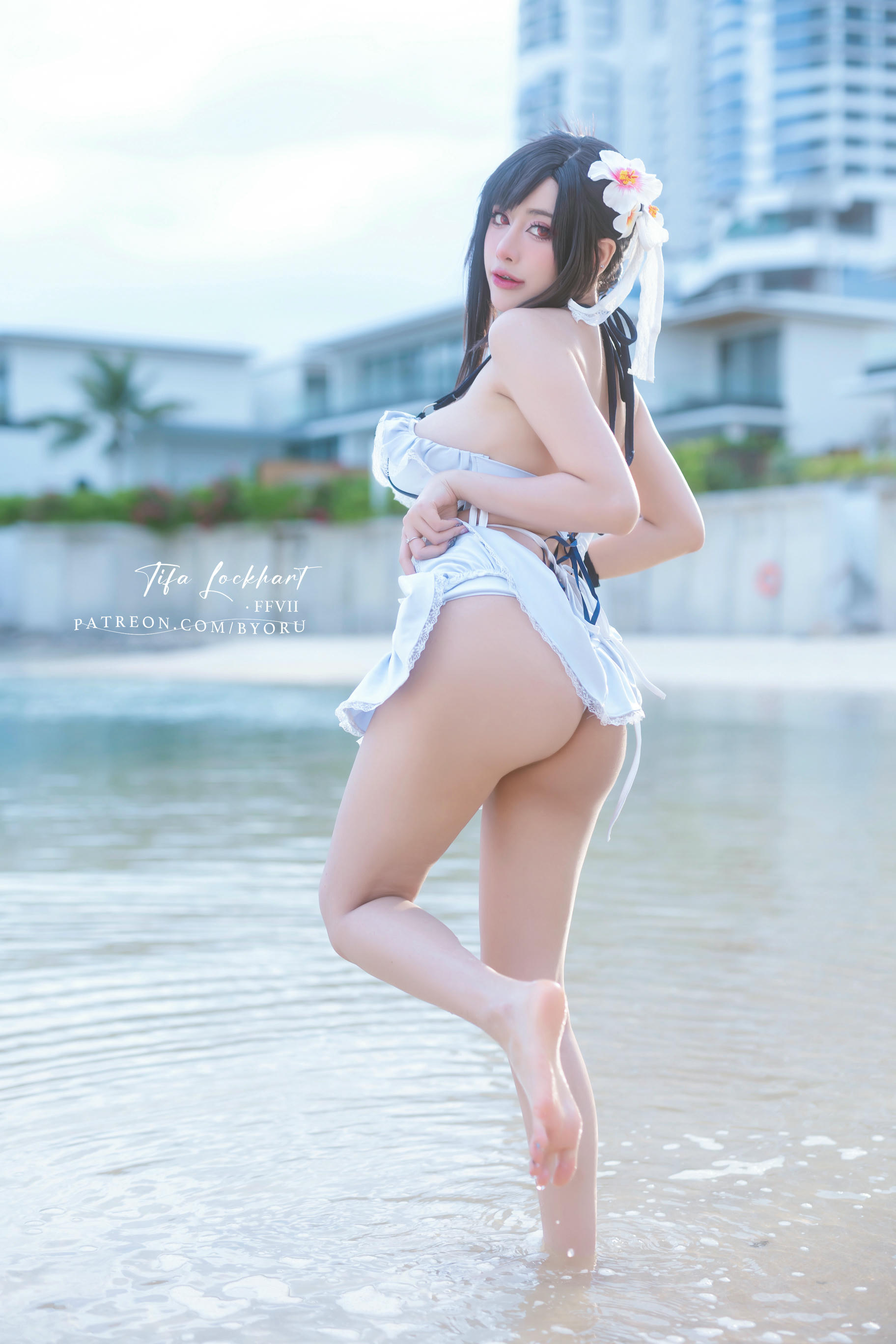 日本coser-Byoru NO.220 Tifa FF7r bikini [65P+15V／1.21GB]_第1集