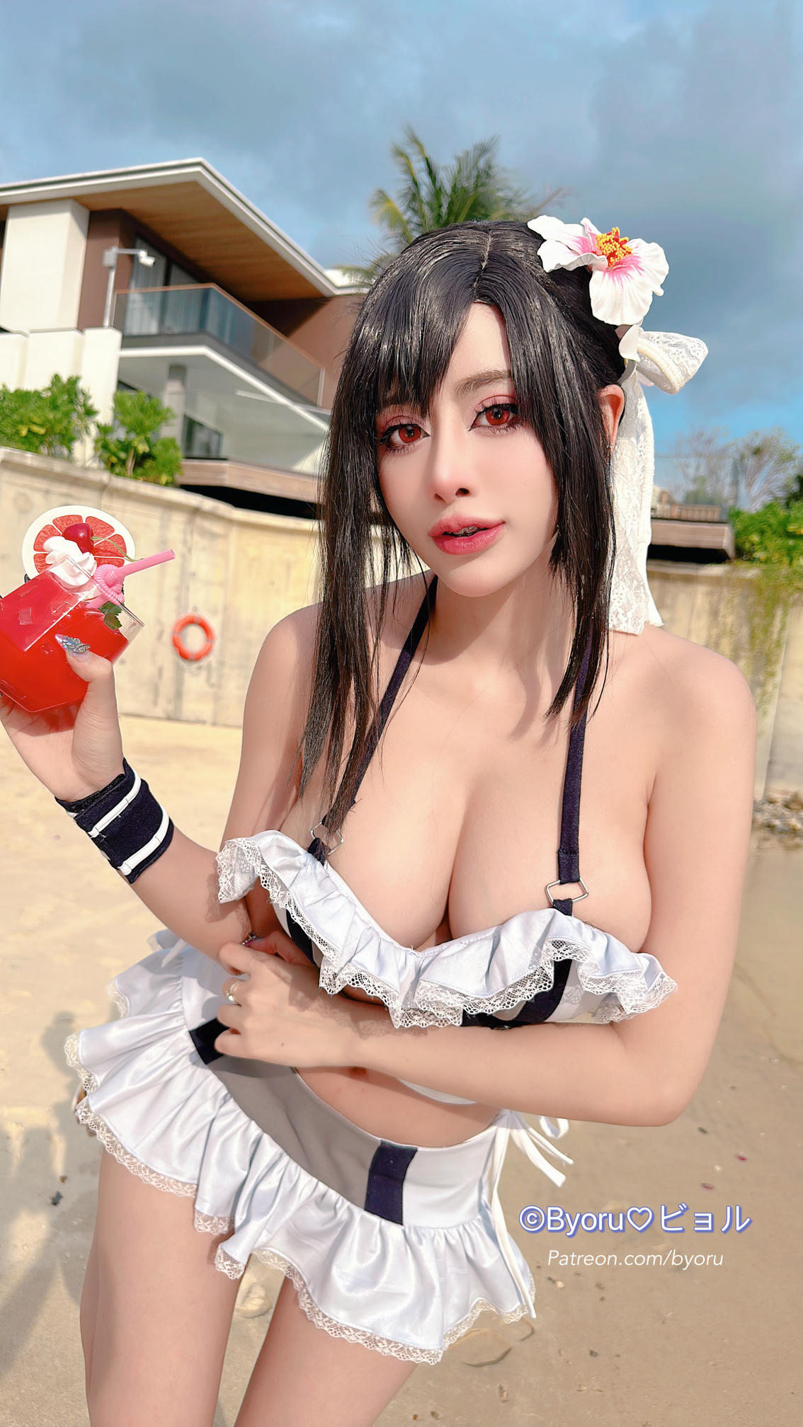 日本coser-Byoru NO.220 Tifa FF7r bikini [65P+15V／1.21GB]_第3集