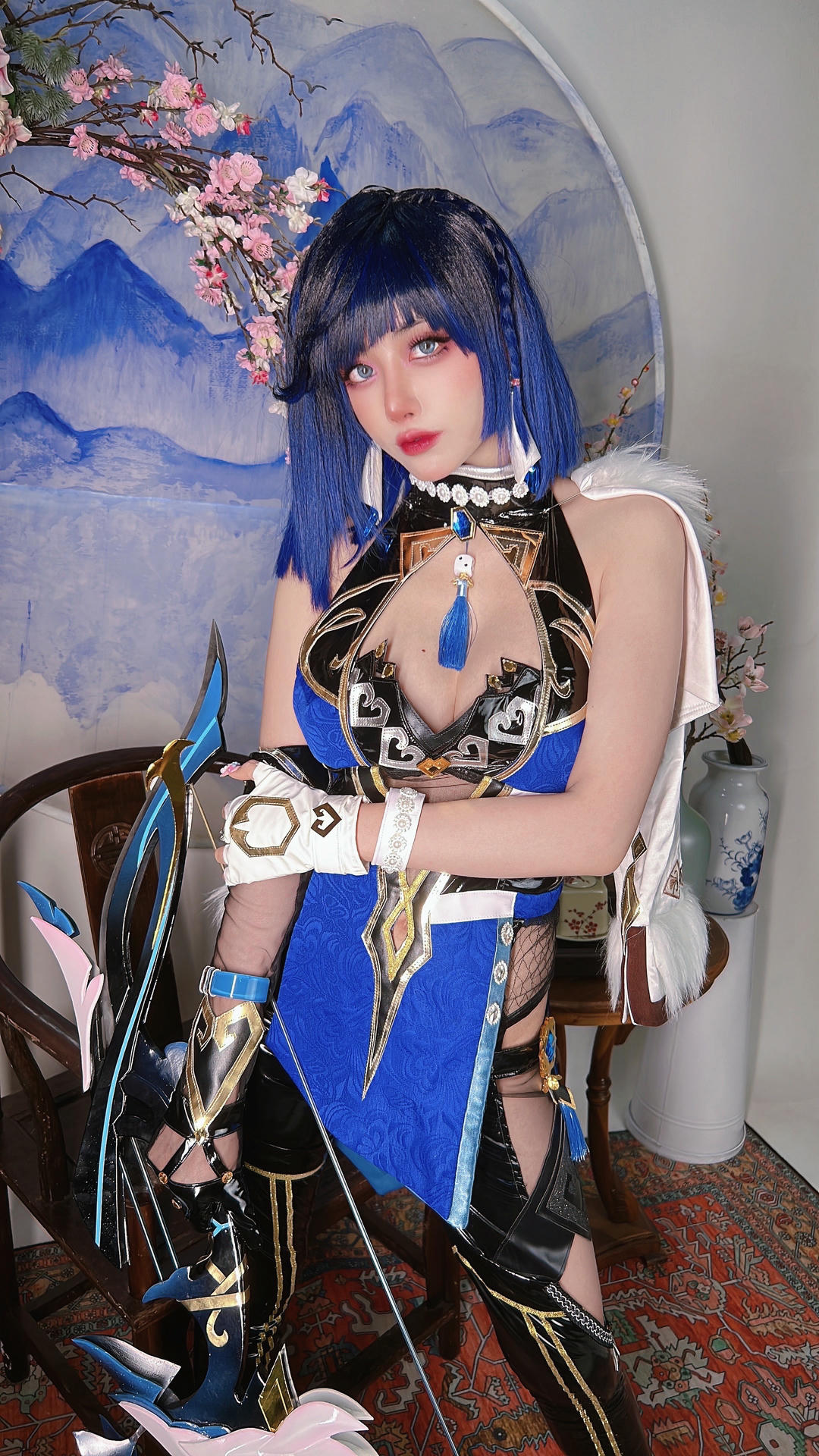 日本coser-Byoru NO.221 Yelan Genshin Impact [80P9V 681MB]_第3集
