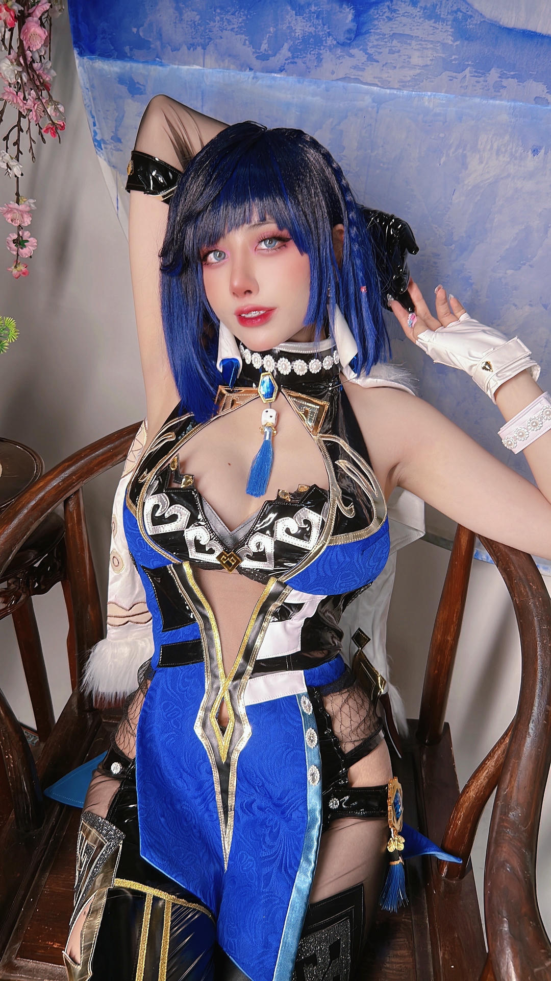 日本coser-Byoru NO.221 Yelan Genshin Impact [80P9V 681MB]_第3集
