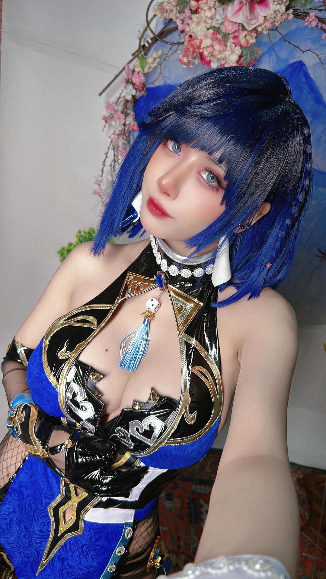 日本coser-Byoru NO.221 Yelan Genshin Impact [80P9V 681MB]_第3集