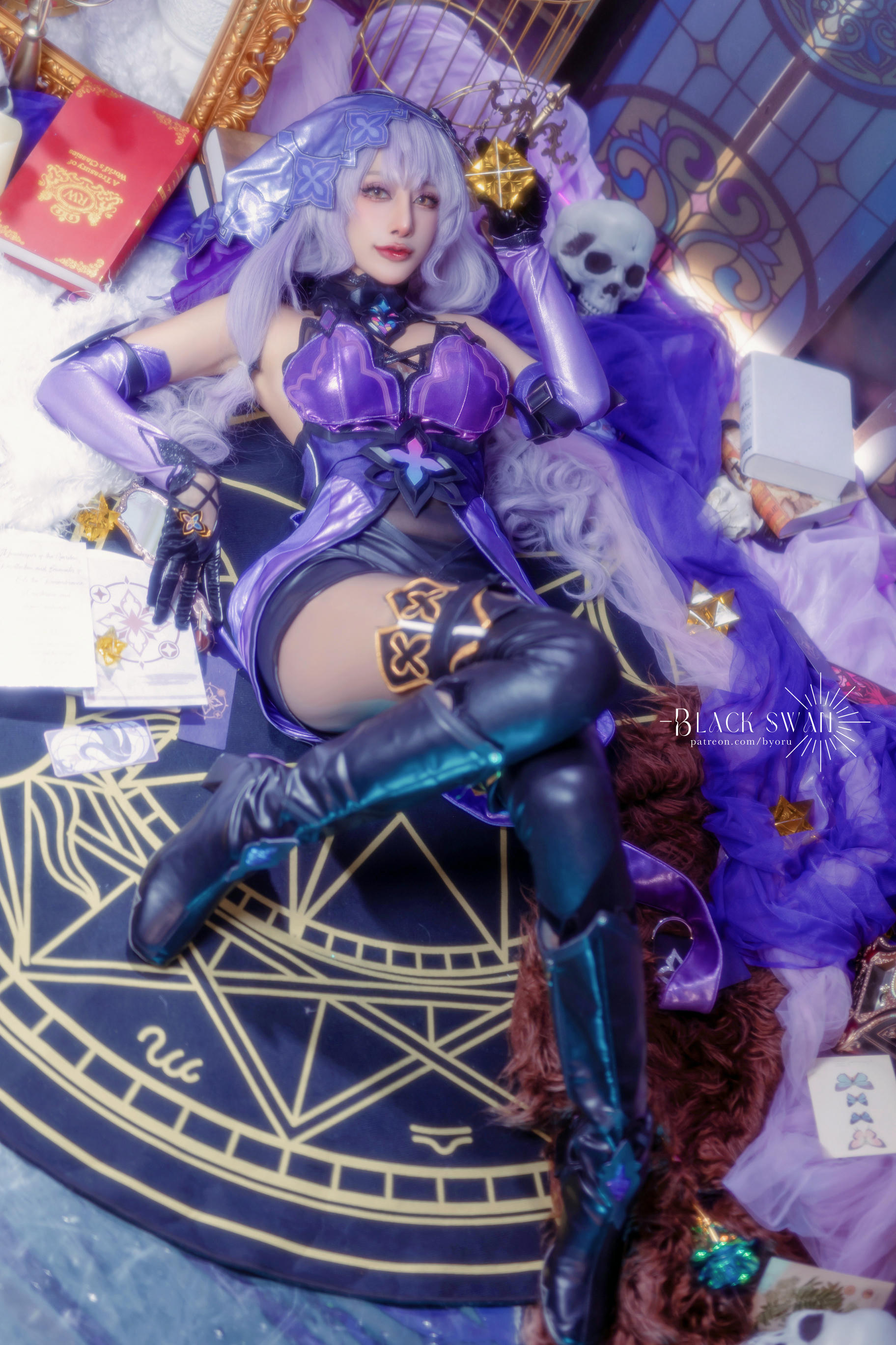 日本coser-Byoru NO.224 Black Swan [47P+13V／3.89GB]_第1集