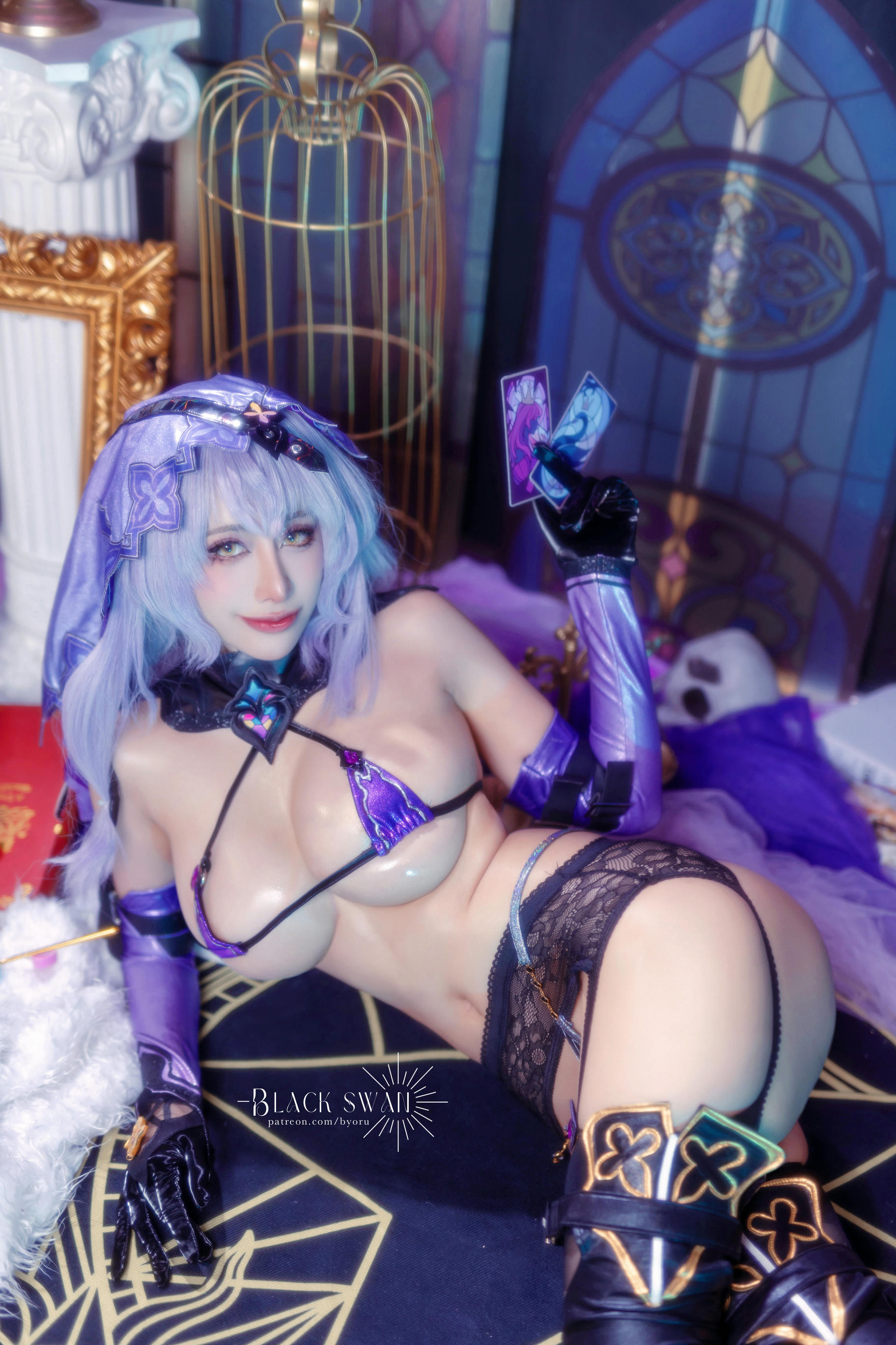 日本coser-Byoru NO.224 Black Swan [47P+13V／3.89GB]_第1集