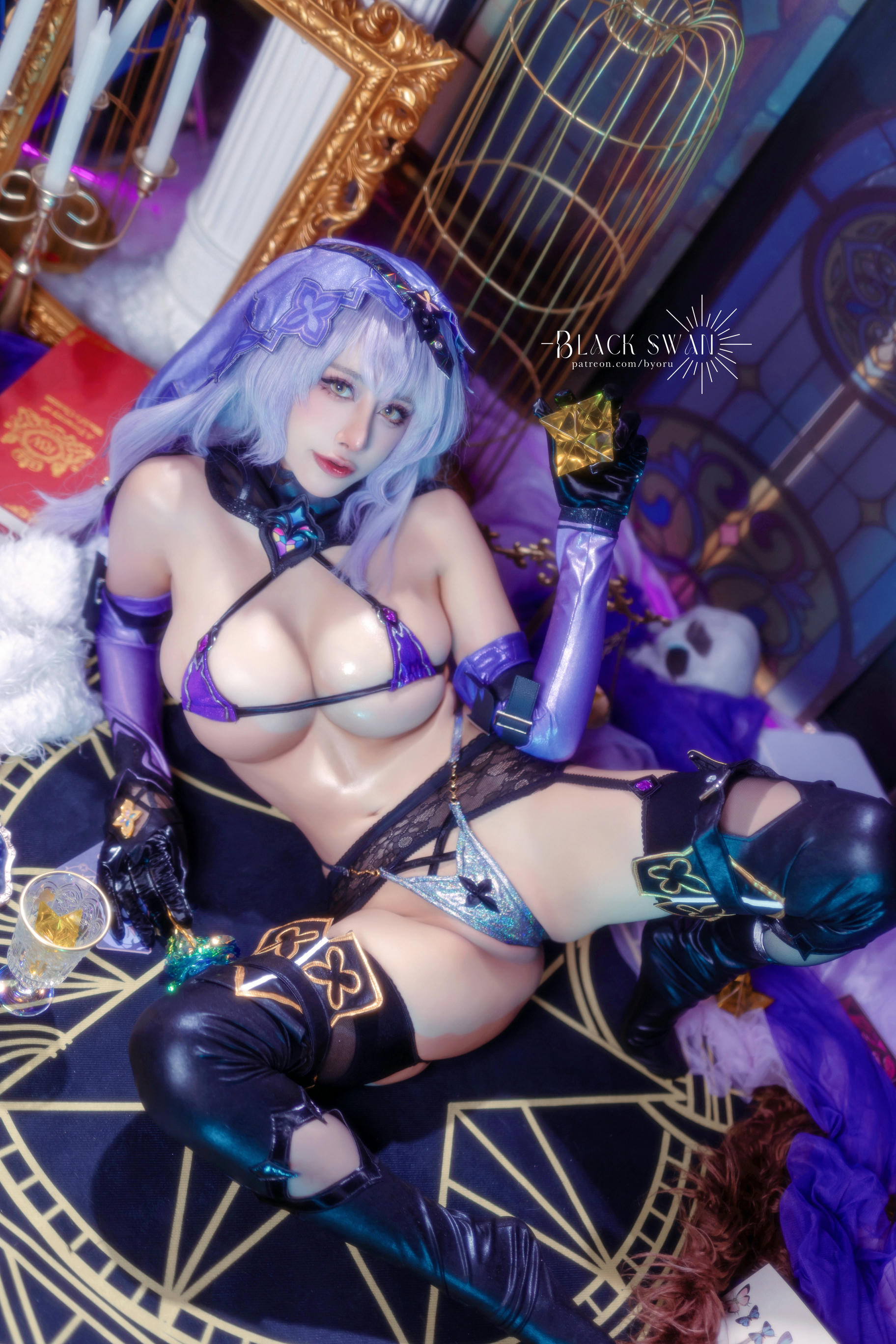 日本coser-Byoru NO.224 Black Swan [47P+13V／3.89GB]_第1集