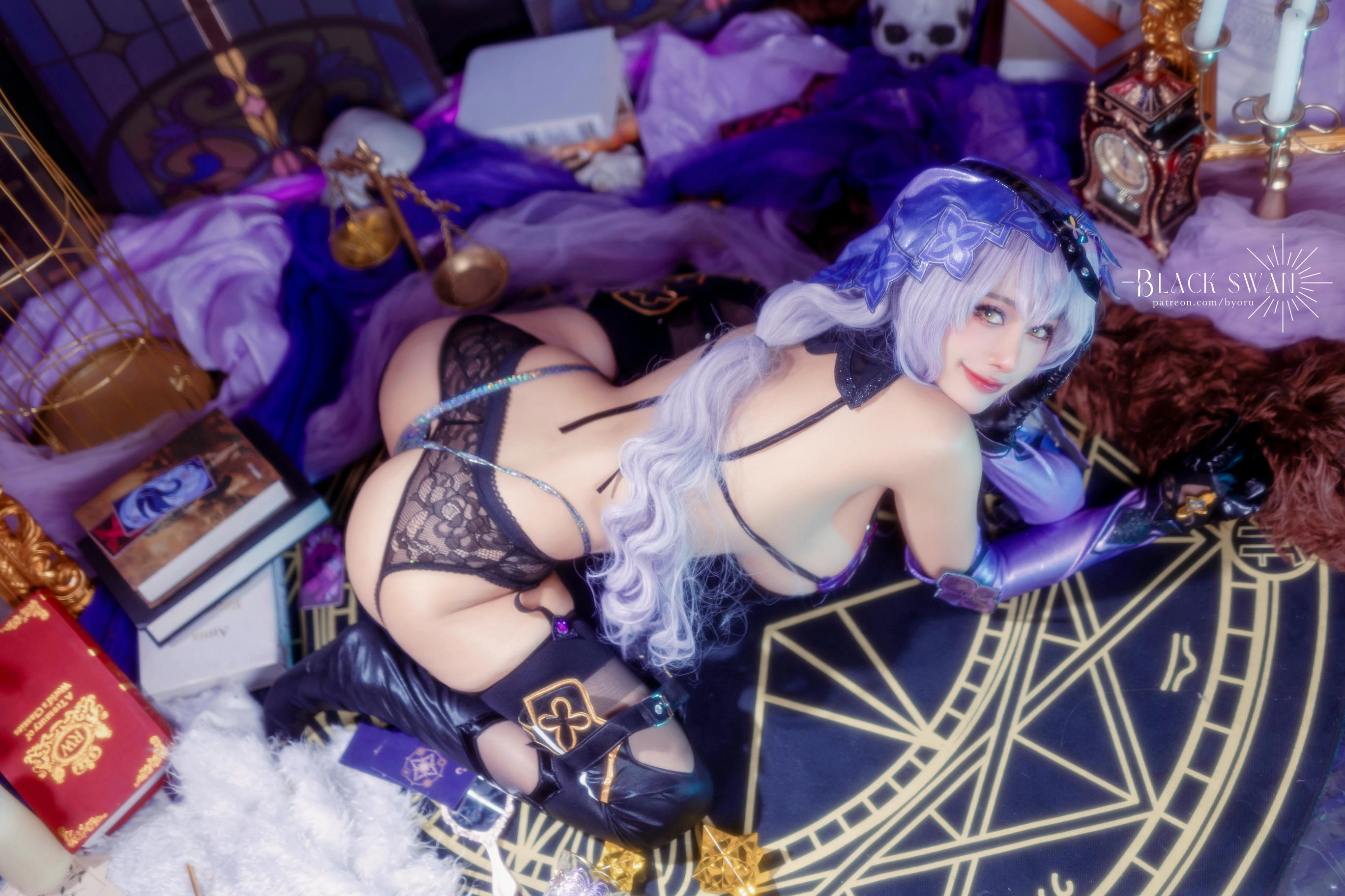 日本coser-Byoru NO.224 Black Swan [47P+13V／3.89GB]_第2集