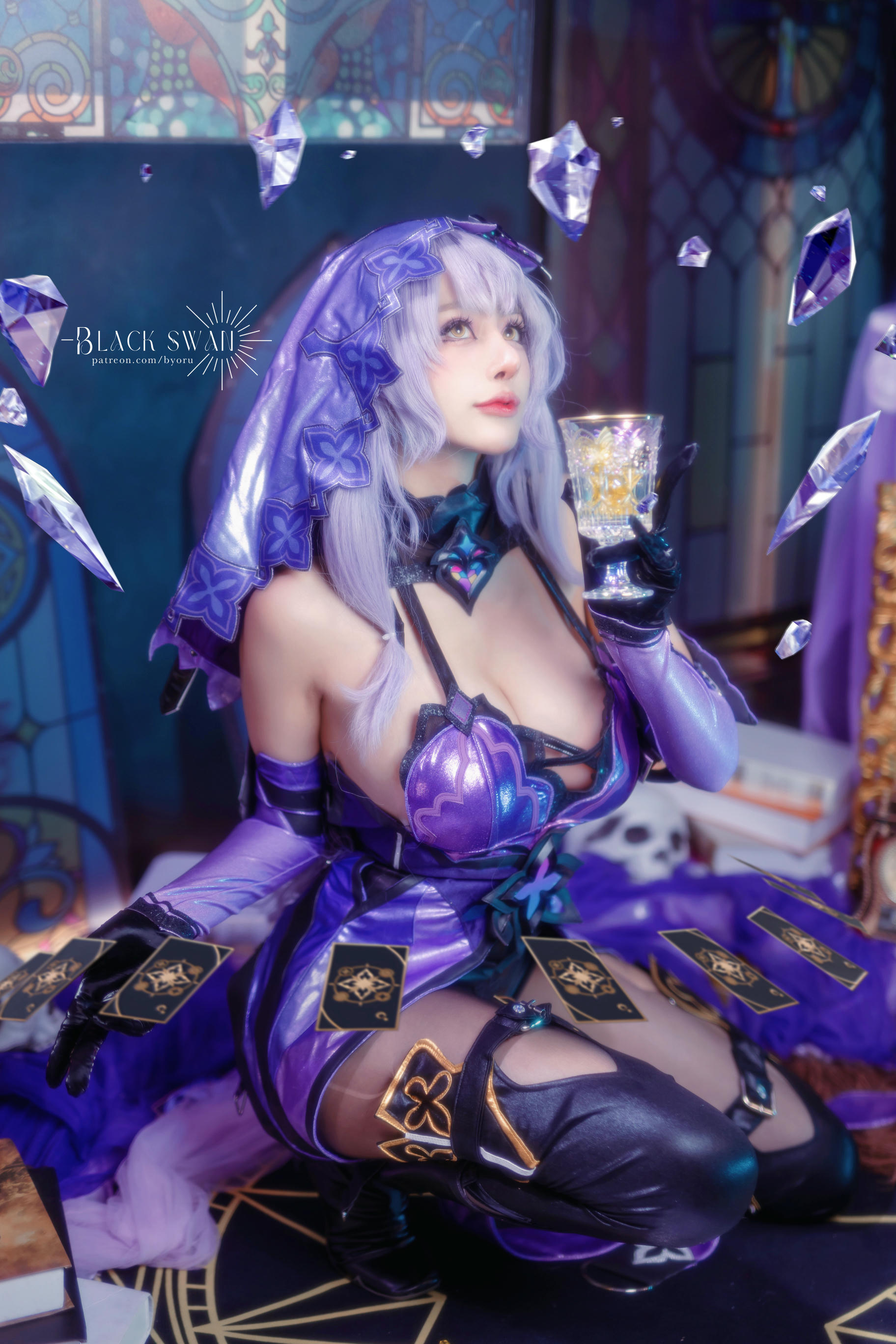 日本coser-Byoru NO.224 Black Swan [47P+13V／3.89GB]_第1集