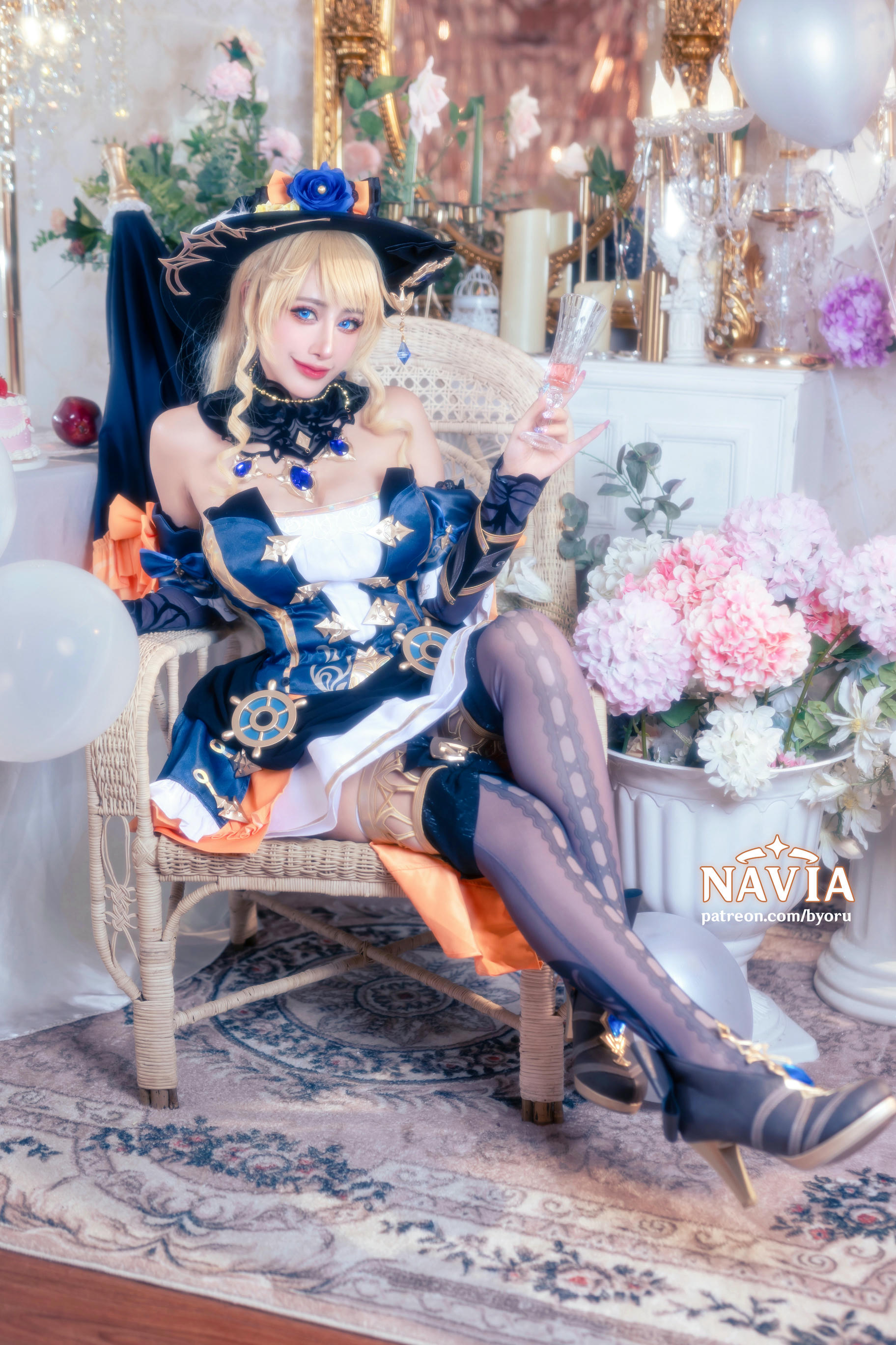 日本coser-Byoru NO.230 原神娜维娅 Navia[58P26V 1.93G]-P_第1集