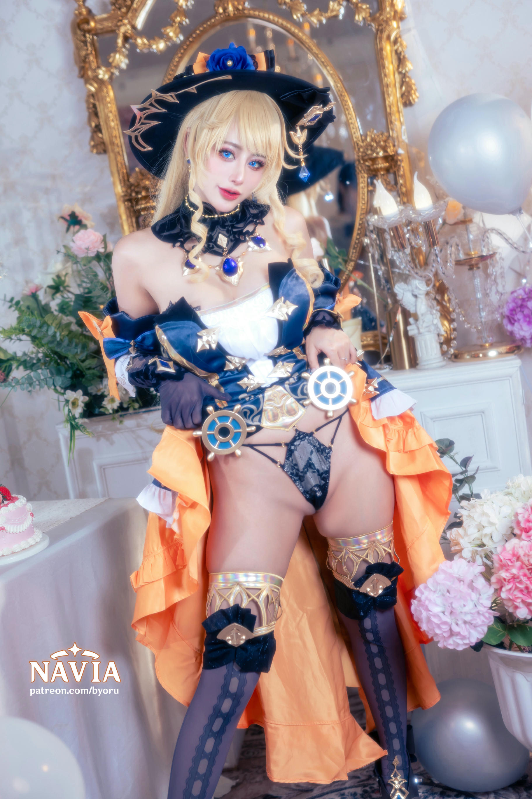 日本coser-Byoru NO.230 原神娜维娅 Navia[58P26V 1.93G]-P_第2集