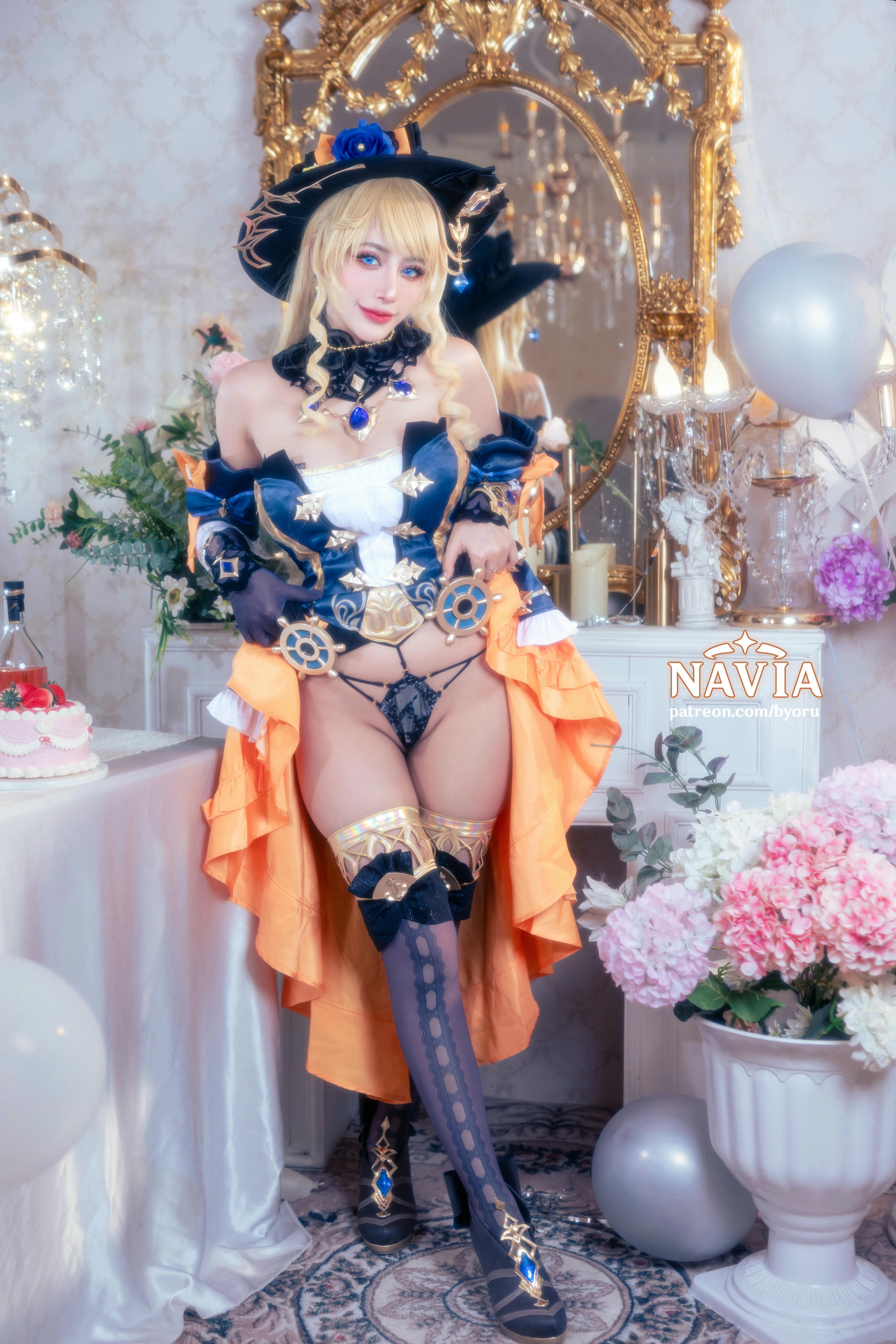 日本coser-Byoru NO.230 原神娜维娅 Navia[58P26V 1.93G]-P_第2集