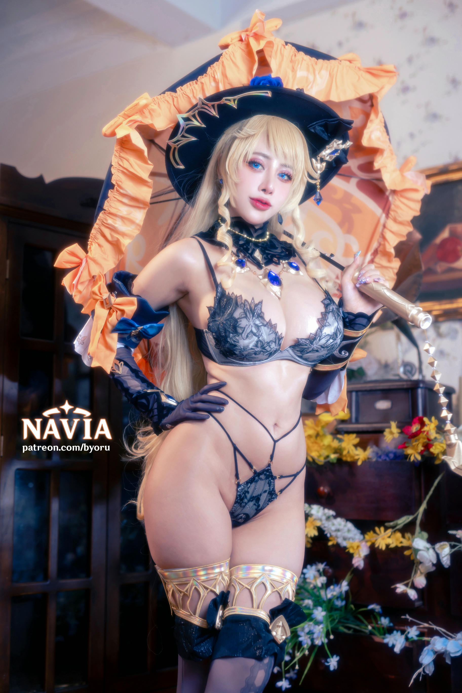 日本coser-Byoru NO.230 原神娜维娅 Navia[58P26V 1.93G]-P_第2集