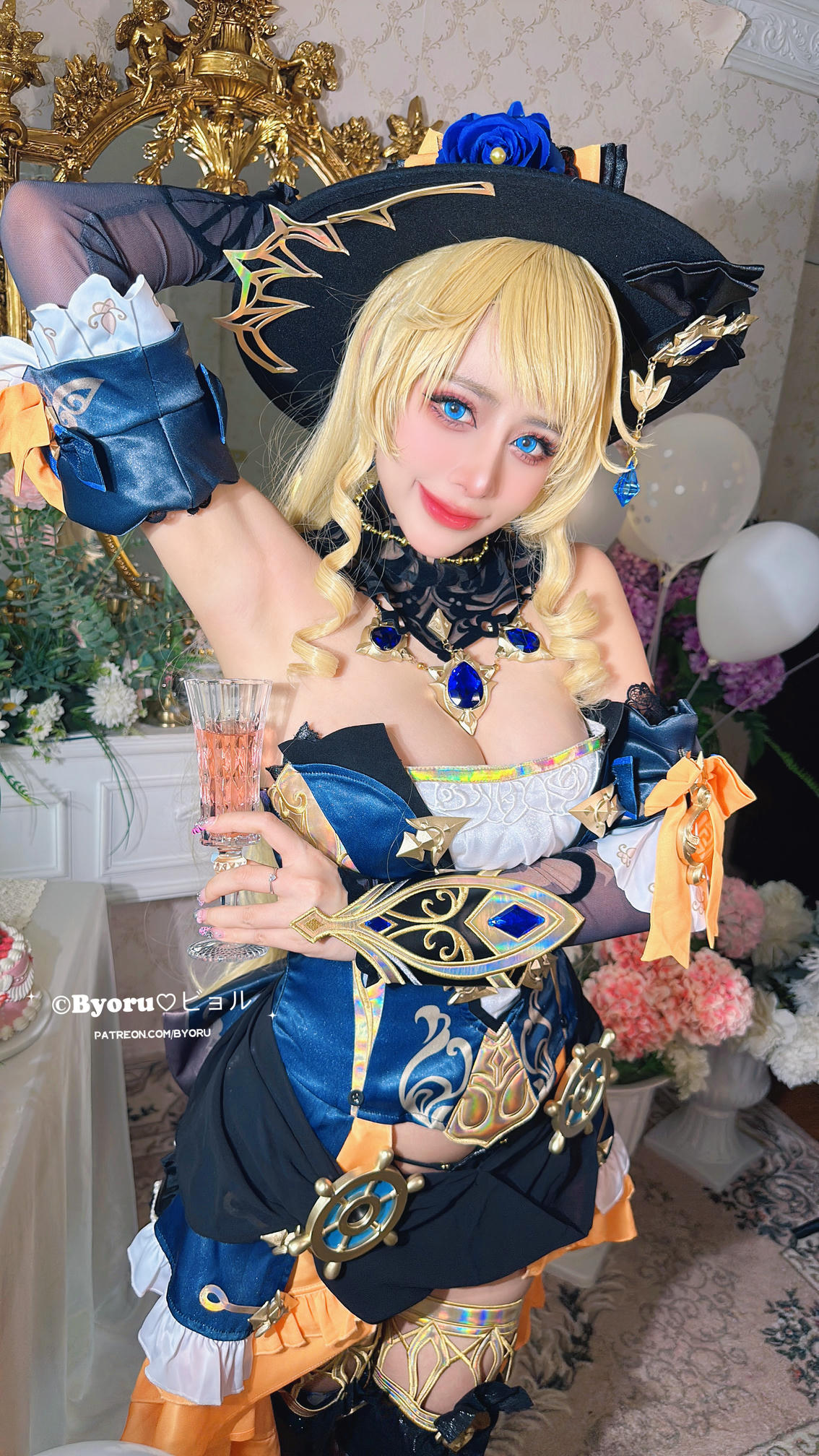 日本coser-Byoru NO.230 原神娜维娅 Navia[58P26V 1.93G]-P_第3集