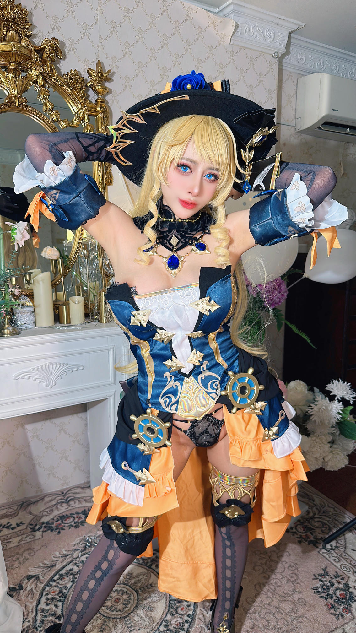 日本coser-Byoru NO.230 原神娜维娅 Navia[58P26V 1.93G]-P_第3集