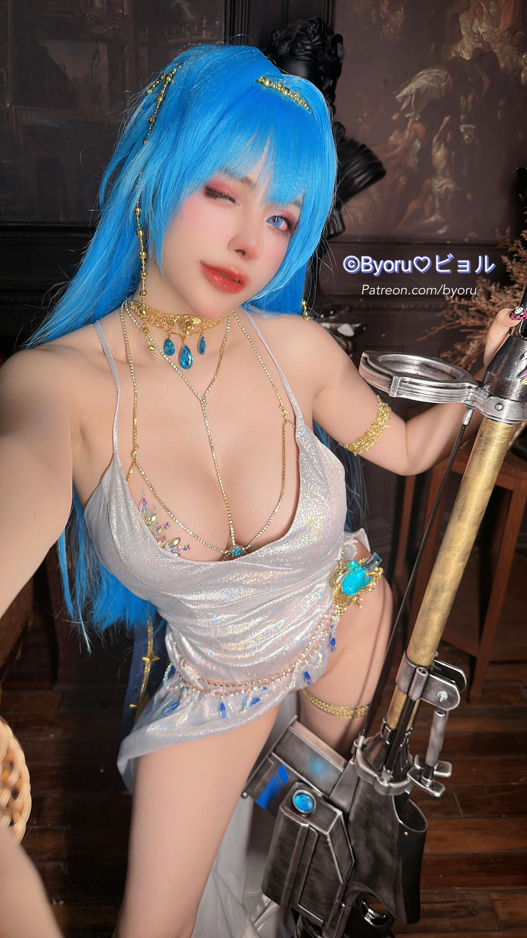 日本coser-Byoru NO.235 Helm Chanderlier ✧NIKKE✧ [63P8V-1.44GB]-phoneset_第1集