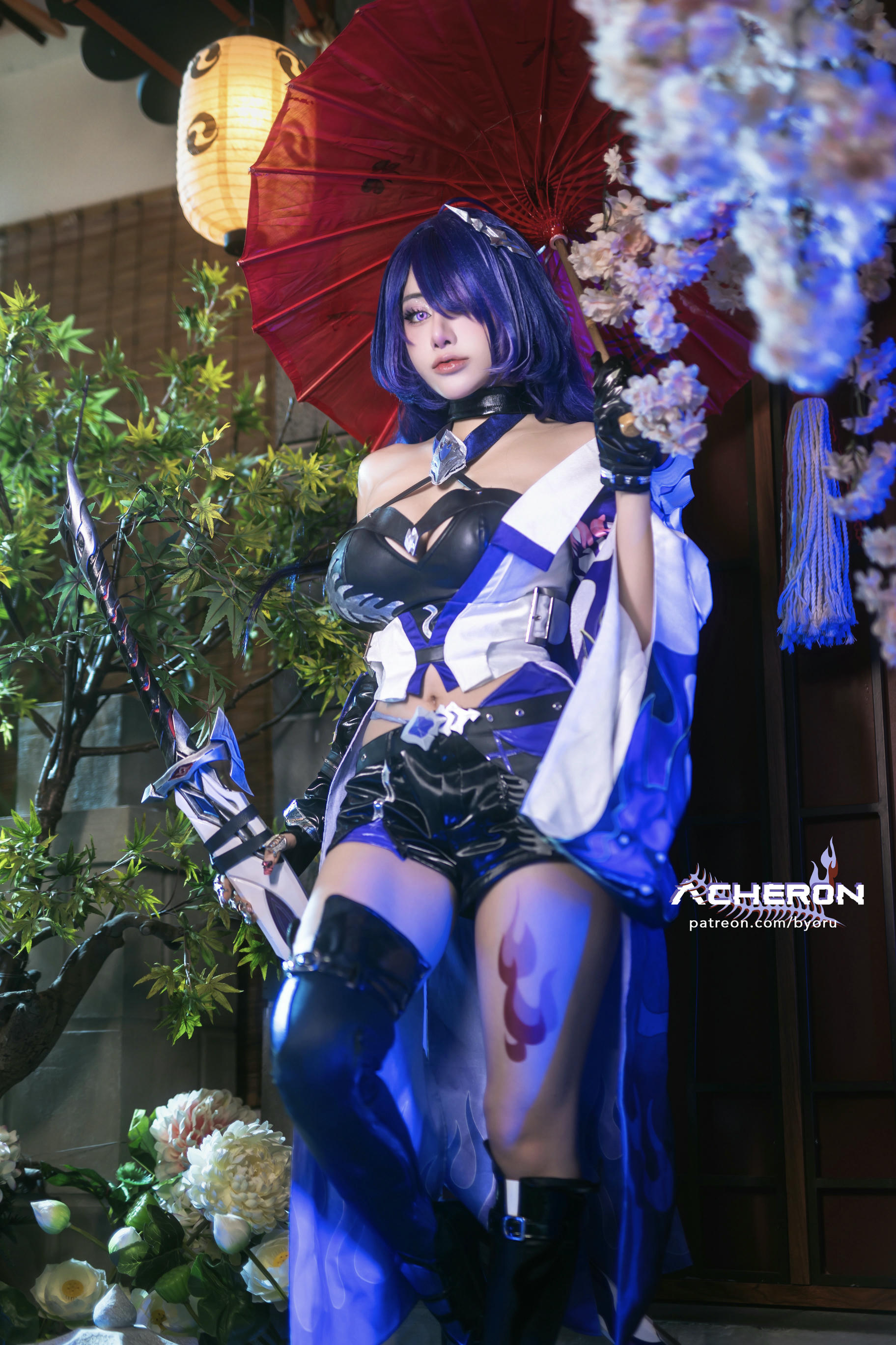 日本coser-Byoru NO.236 Acheron黄泉（星铁）[57P1V 1.17GB ]-Pic_第1集