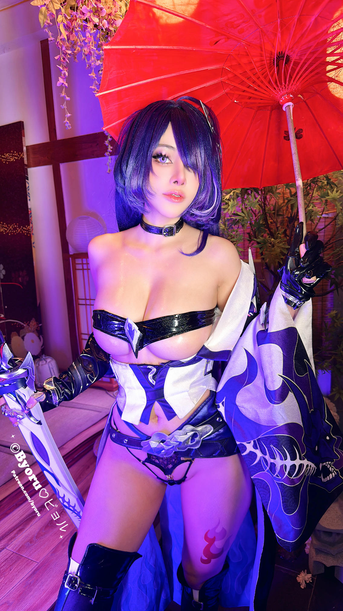 日本coser-Byoru NO.236 Acheron黄泉（星铁）[57P1V 1.17GB ]-Pic_第2集