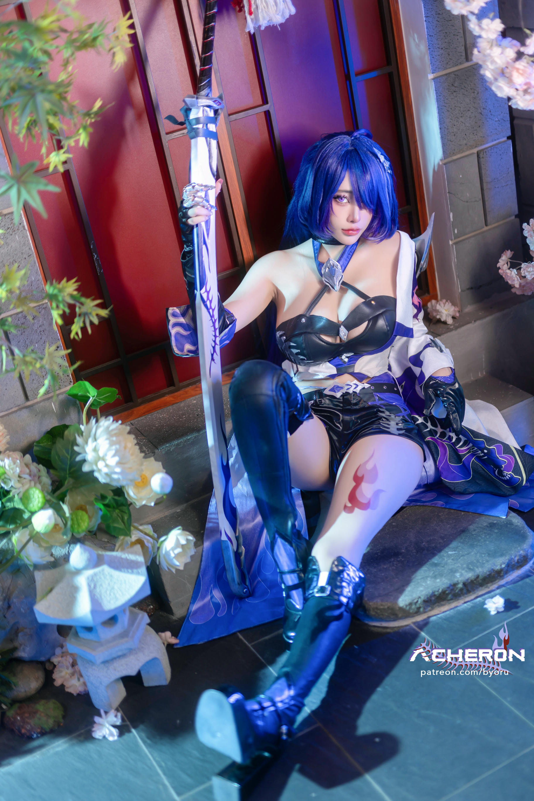 日本coser-Byoru NO.236 Acheron黄泉（星铁）[57P1V 1.17GB ]-Pic_第1集