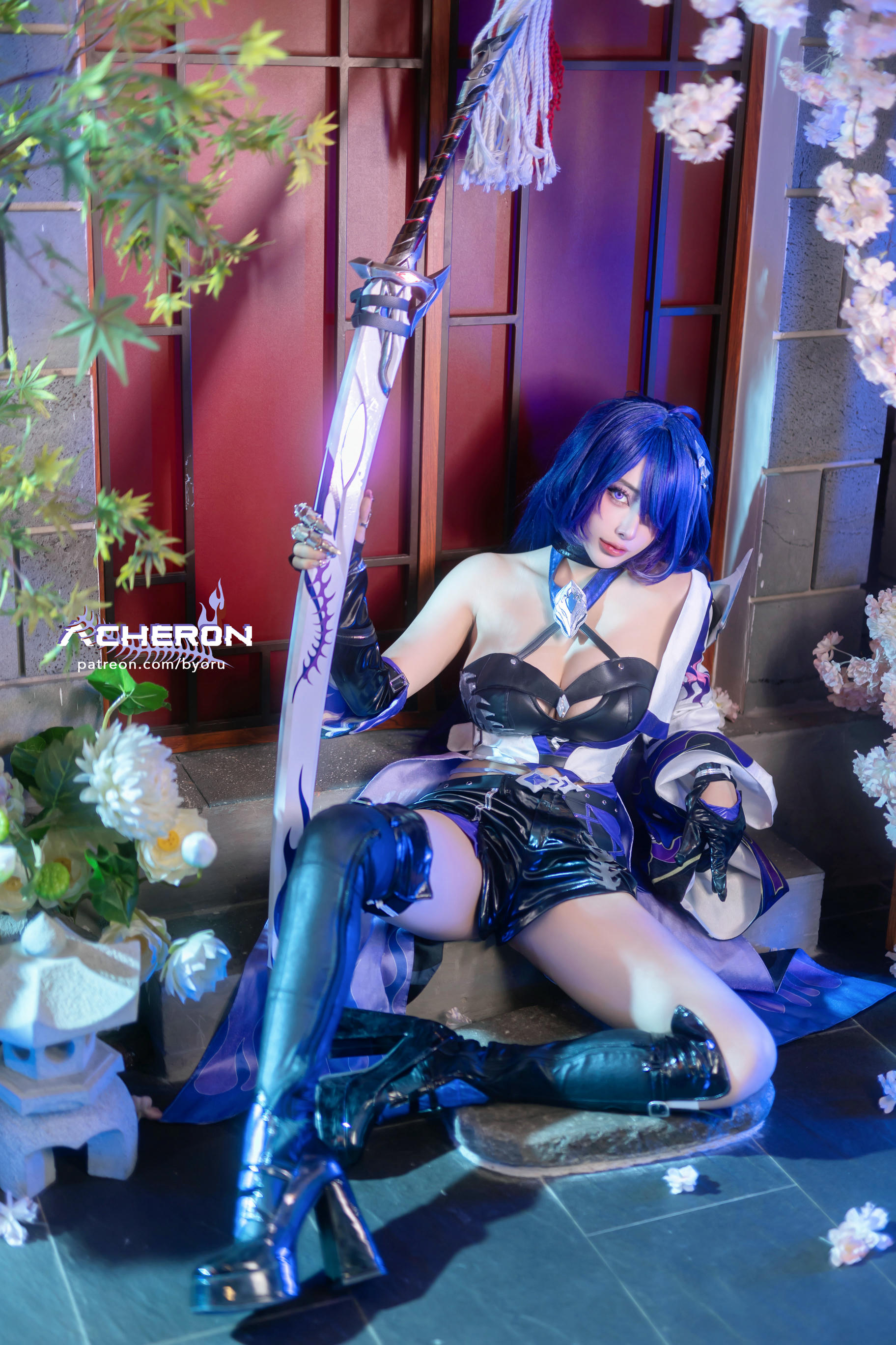 日本coser-Byoru NO.236 Acheron黄泉（星铁）[57P1V 1.17GB ]-Pic_第1集