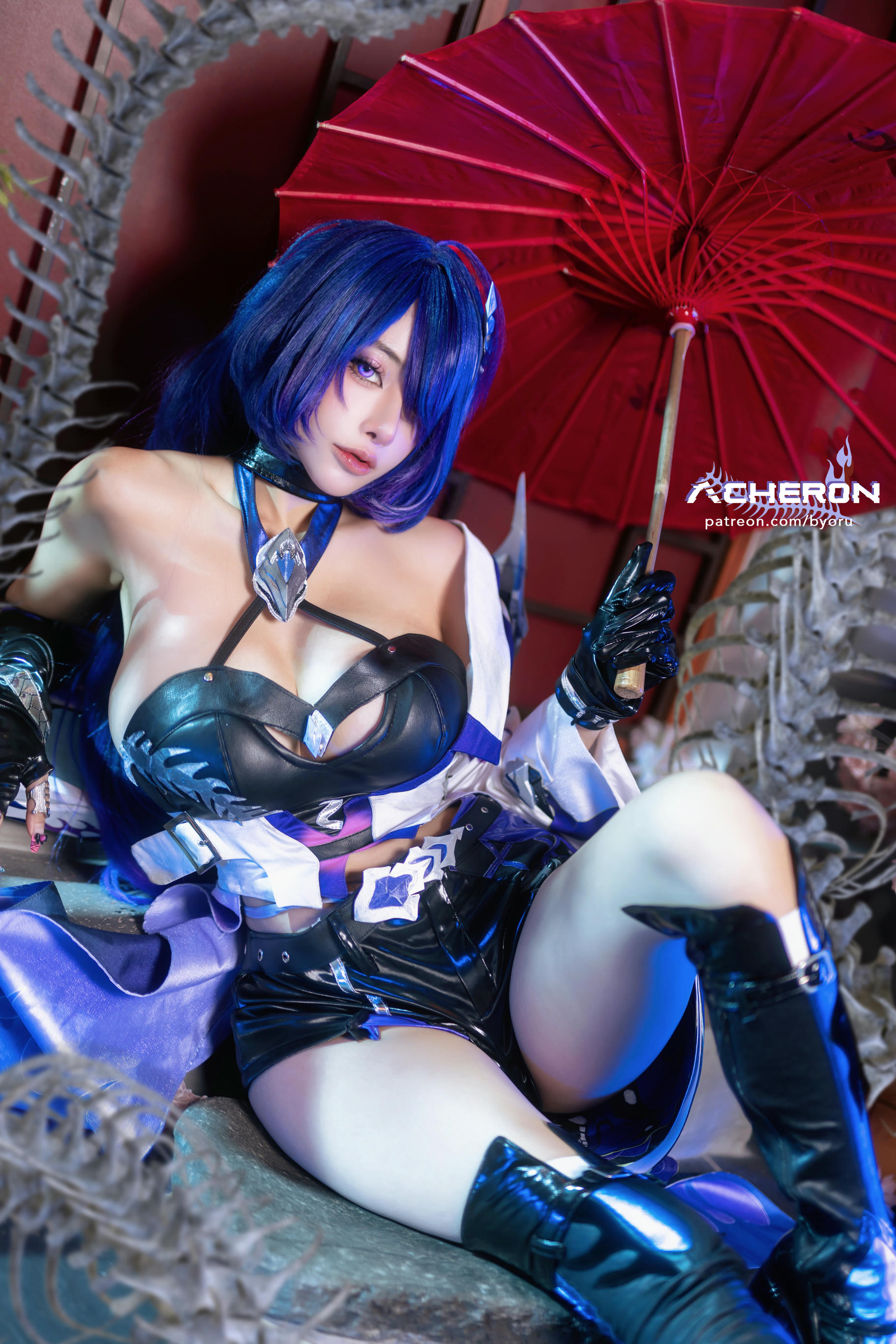 日本coser-Byoru NO.236 Acheron黄泉（星铁）[57P1V 1.17GB ]-Pic_第1集