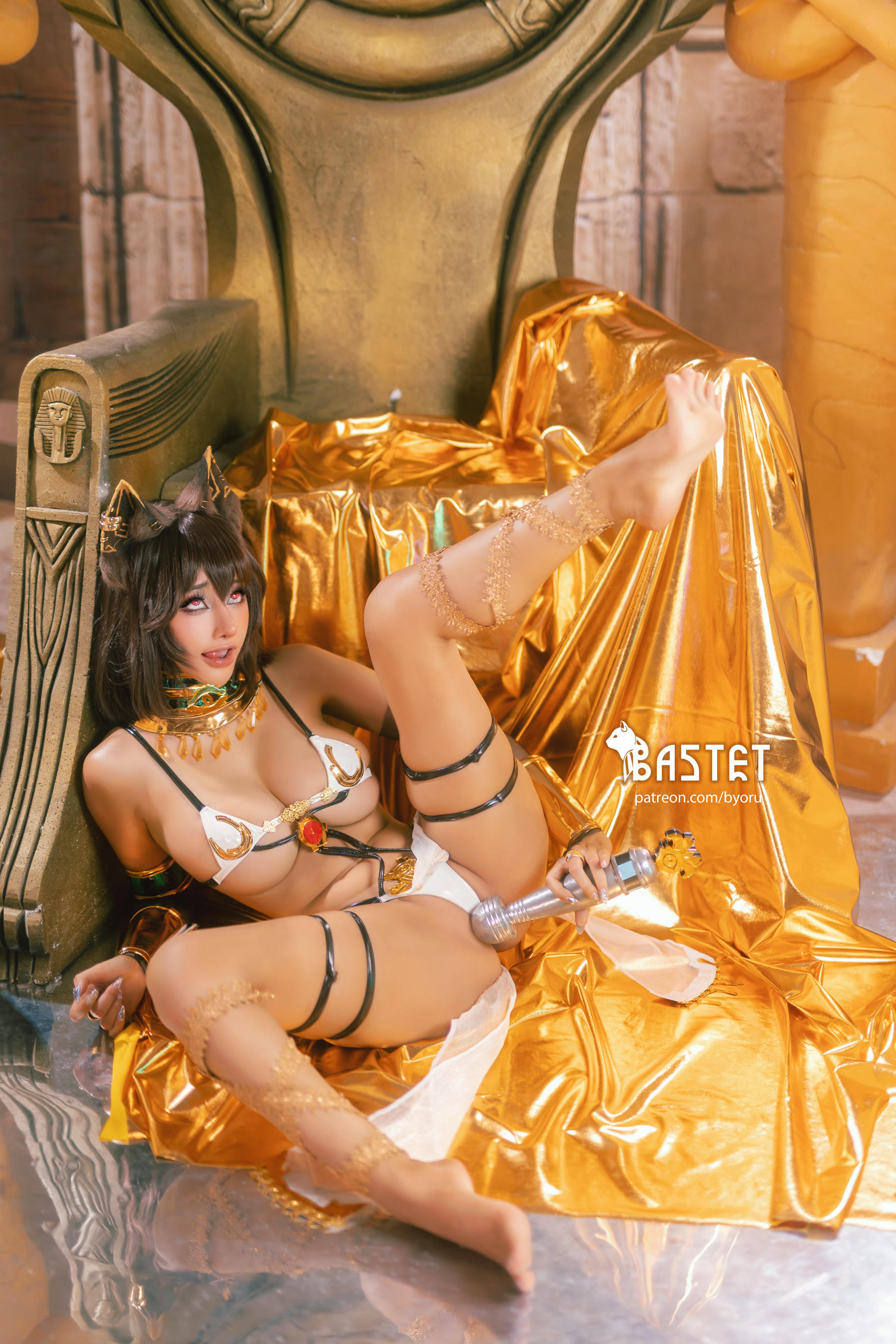 日本coser-Byoru NO.237 Bastet巴斯泰托女神[52P13V 1.29GB]-Pic_第1集
