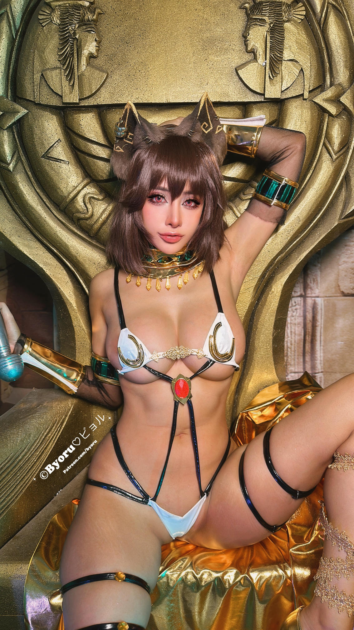 日本coser-Byoru NO.237 Bastet巴斯泰托女神[52P13V 1.29GB]-Pic_第3集