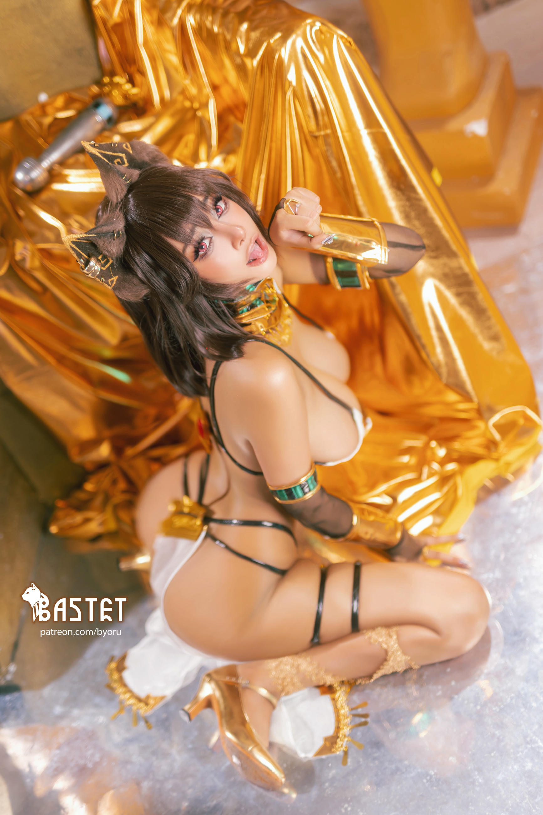 日本coser-Byoru NO.237 Bastet巴斯泰托女神[52P13V 1.29GB]-Pic_第1集