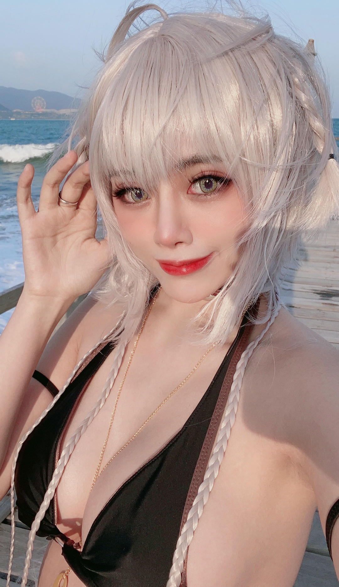 日本coser-Byoru NO.246 Jalter Summer (Fate Grand Order) [40P8V-731MB]_第2集
