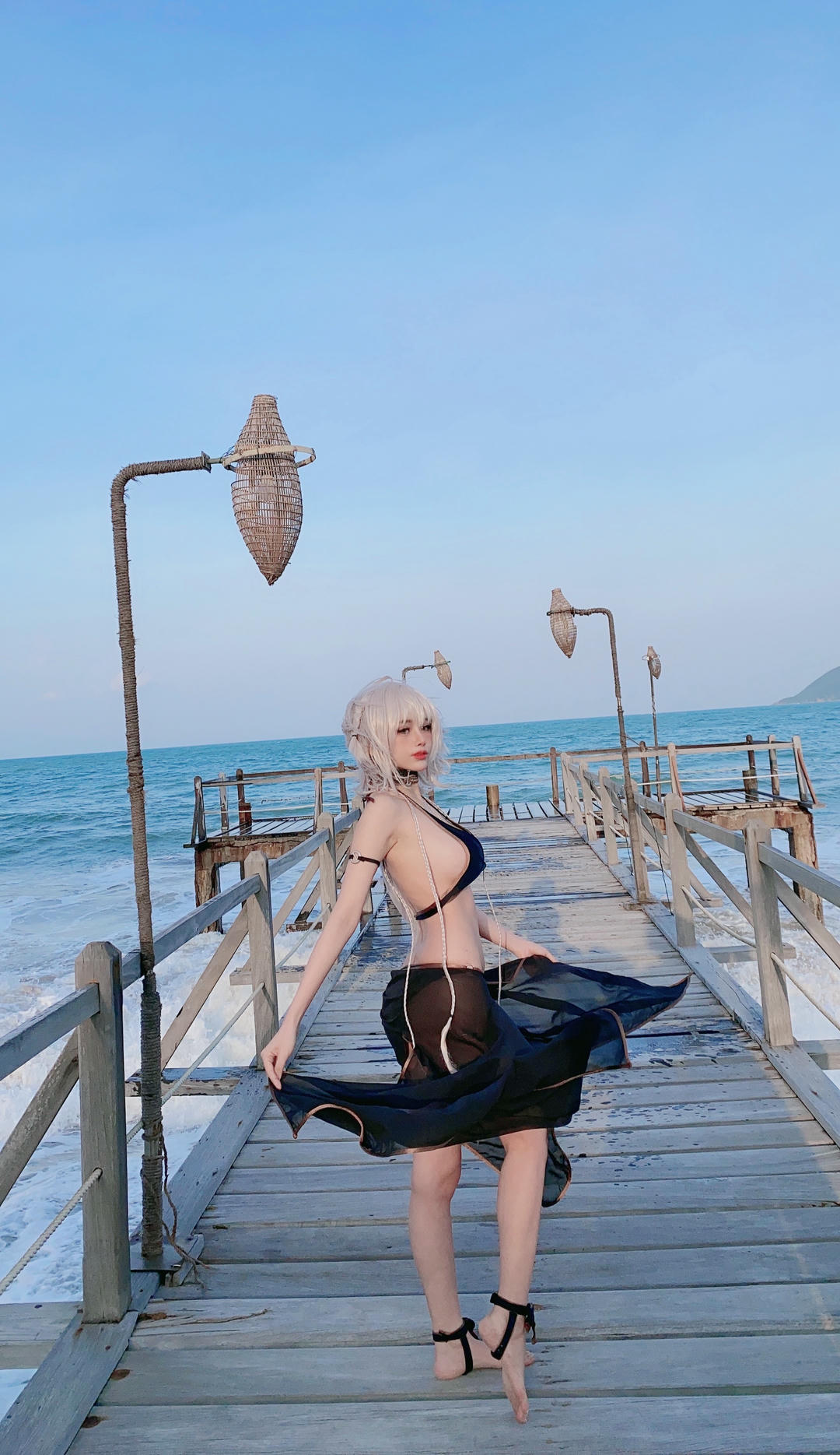 日本coser-Byoru NO.246 Jalter Summer (Fate Grand Order) [40P8V-731MB]_第2集