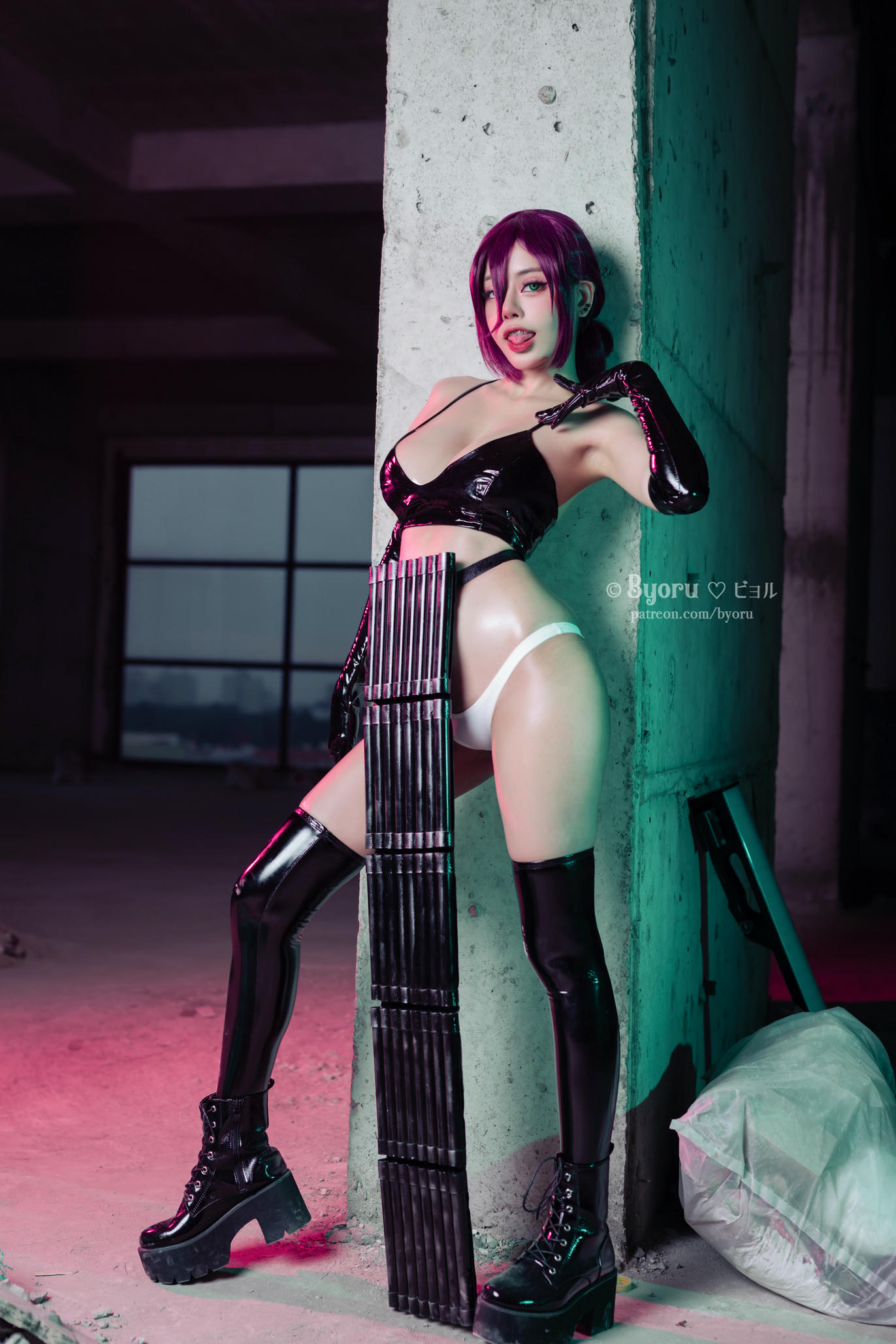 日本coser-Byoru NO.247 Bomb Devil (Chainsaw man) [54P8V-0.99GB]_第1集