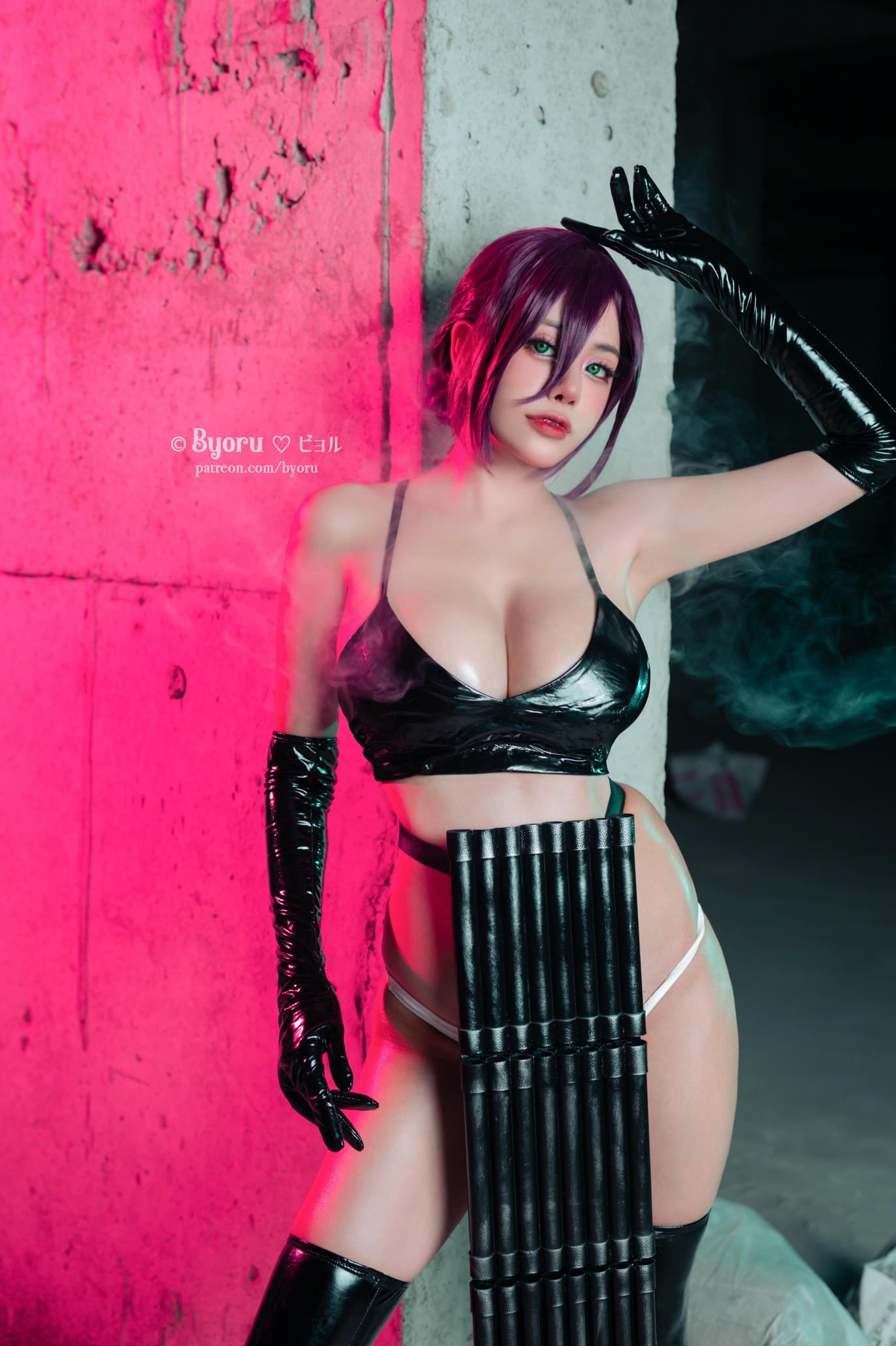 日本coser-Byoru NO.247 Bomb Devil (Chainsaw man) [54P8V-0.99GB]_第1集
