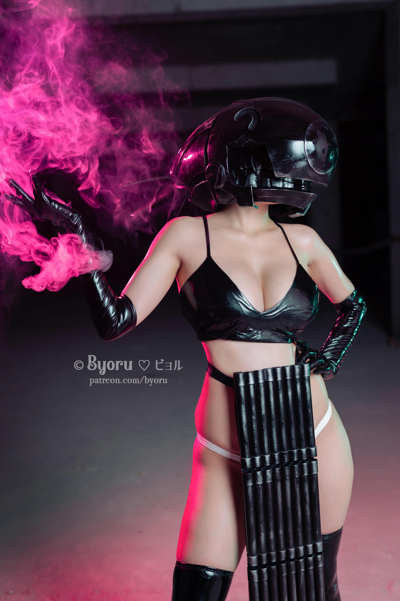 日本coser-Byoru NO.247 Bomb Devil (Chainsaw man) [54P8V-0.99GB]_第2集