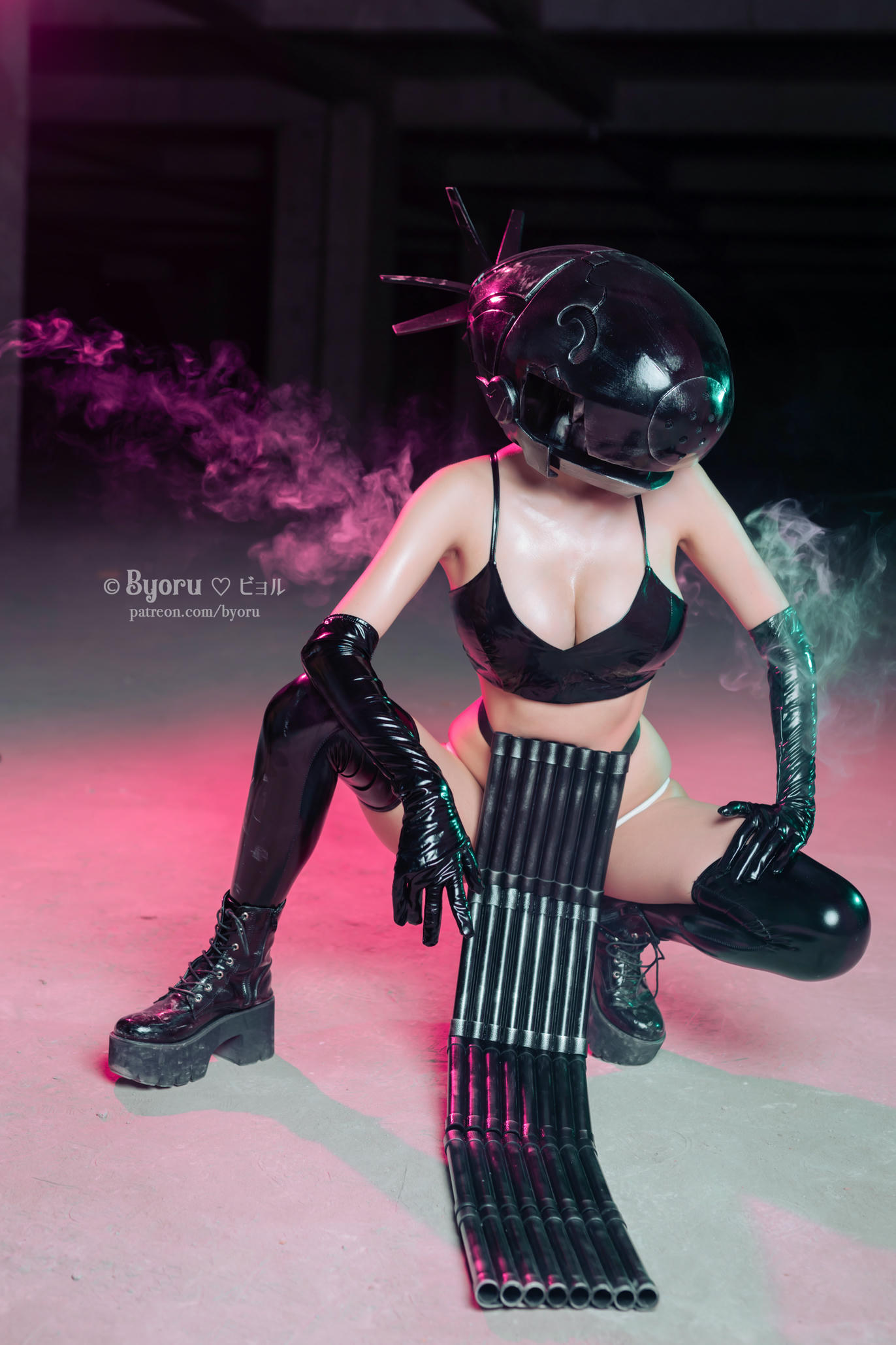日本coser-Byoru NO.247 Bomb Devil (Chainsaw man) [54P8V-0.99GB]_第2集