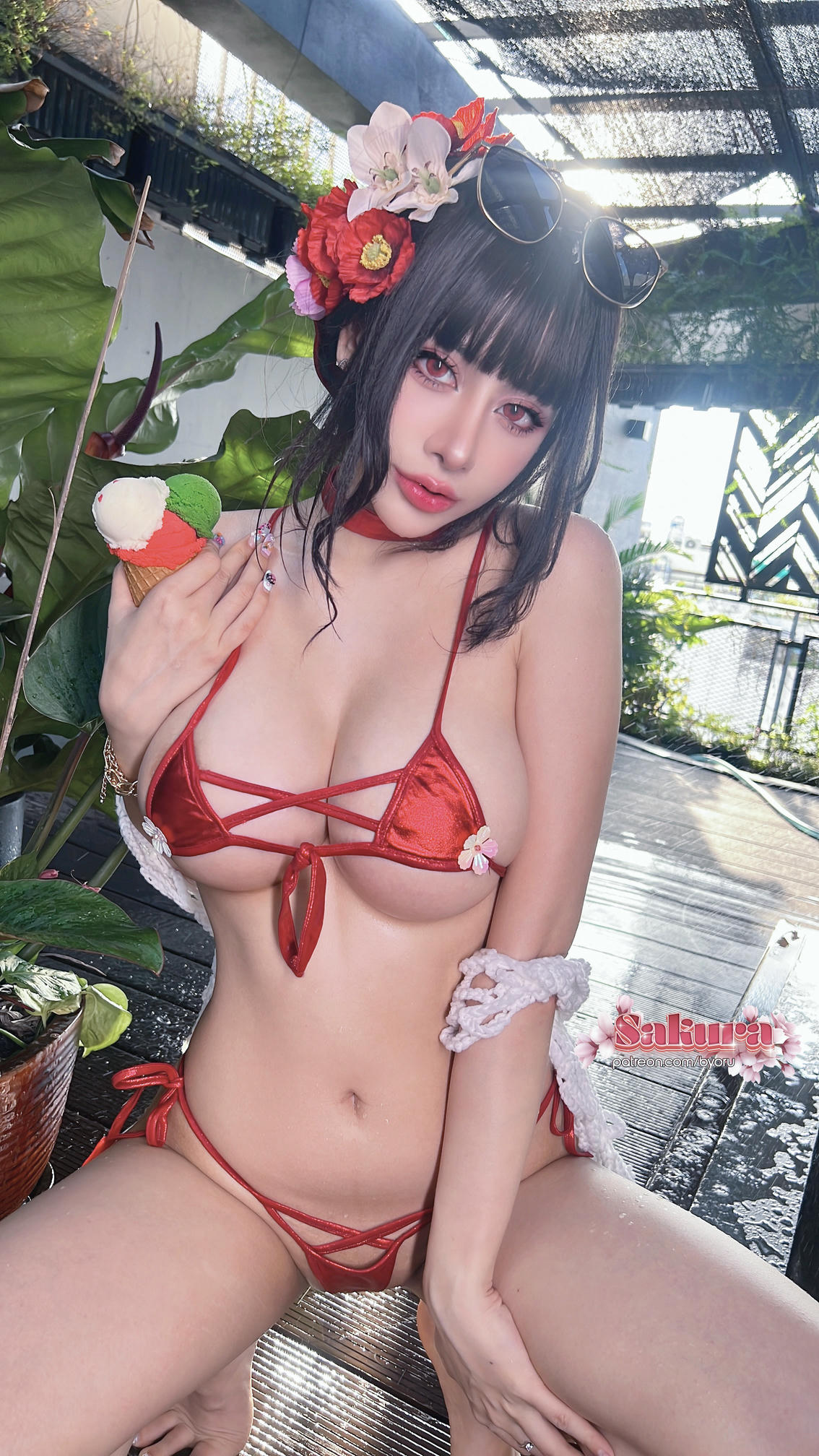 日本coser-Byoru NO.252 胜利女神：妮姬 樱花 [47P+23S+29V 1755MB]-selfie_第1集