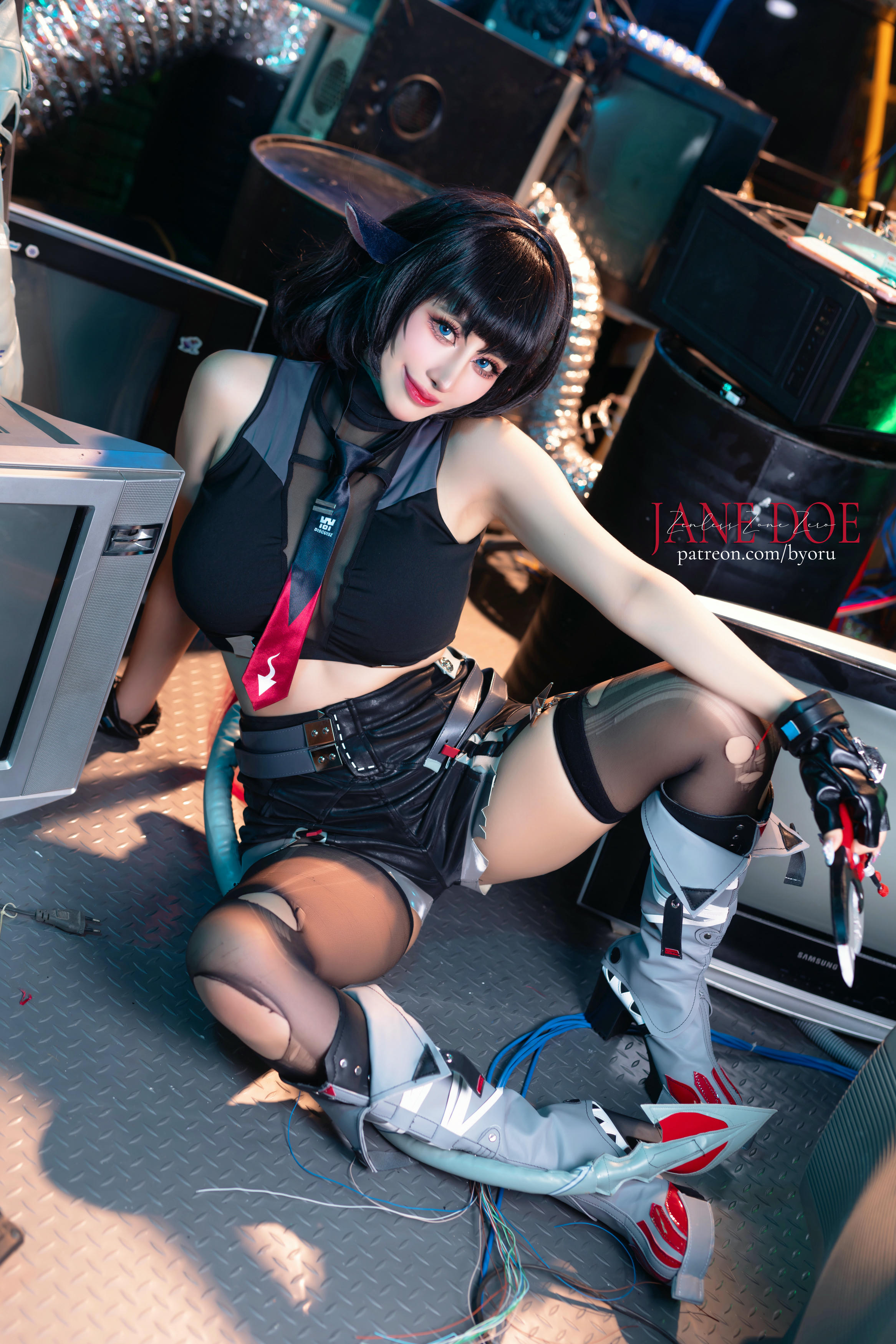 日本coser-Byoru NO.263 Jane Doe简杜（绝区零）[67P14V 1.64GB]_第1集
